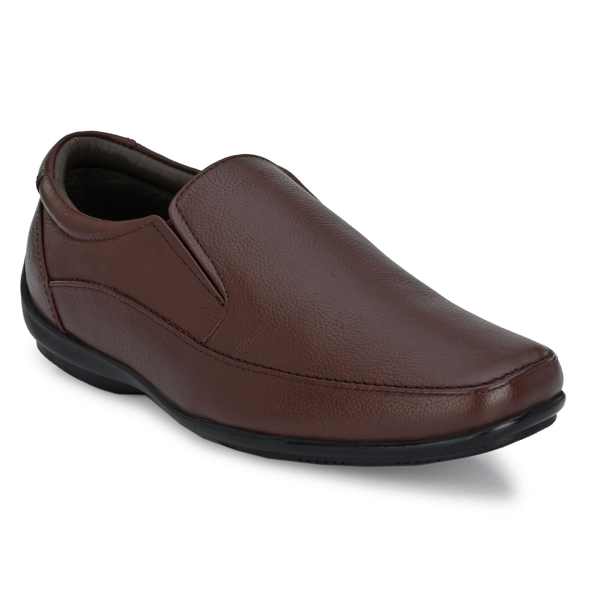 Egoss Leather Casual Slip-On Shoes For Men