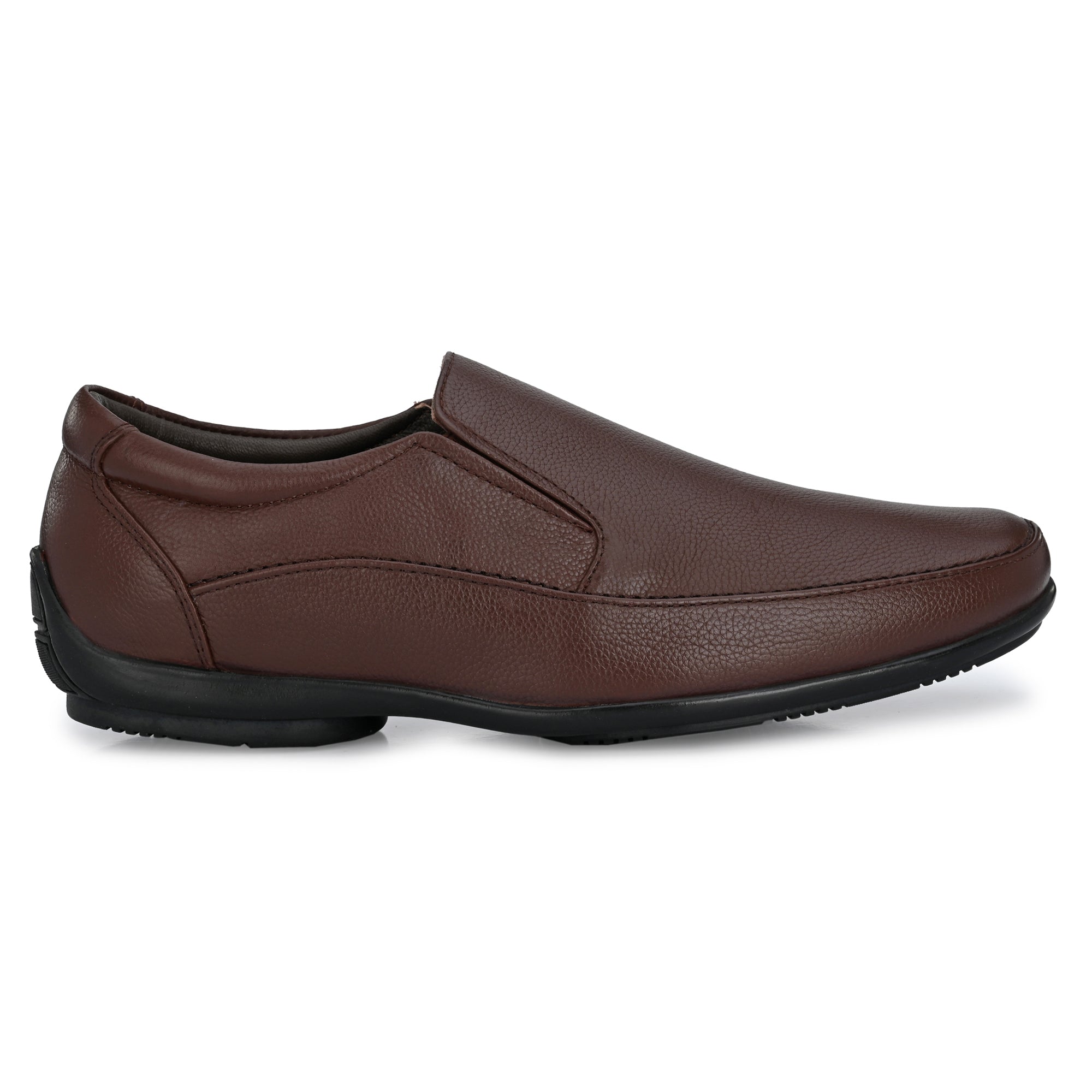 Egoss Leather Casual Slip-On Shoes For Men