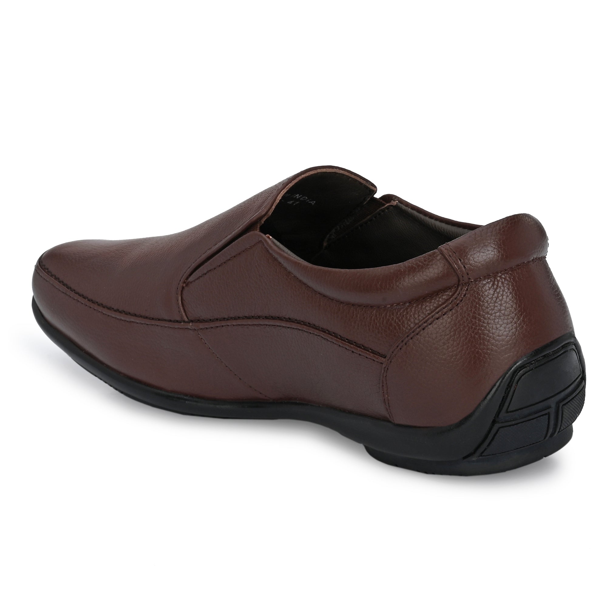 Egoss Leather Casual Slip-On Shoes For Men