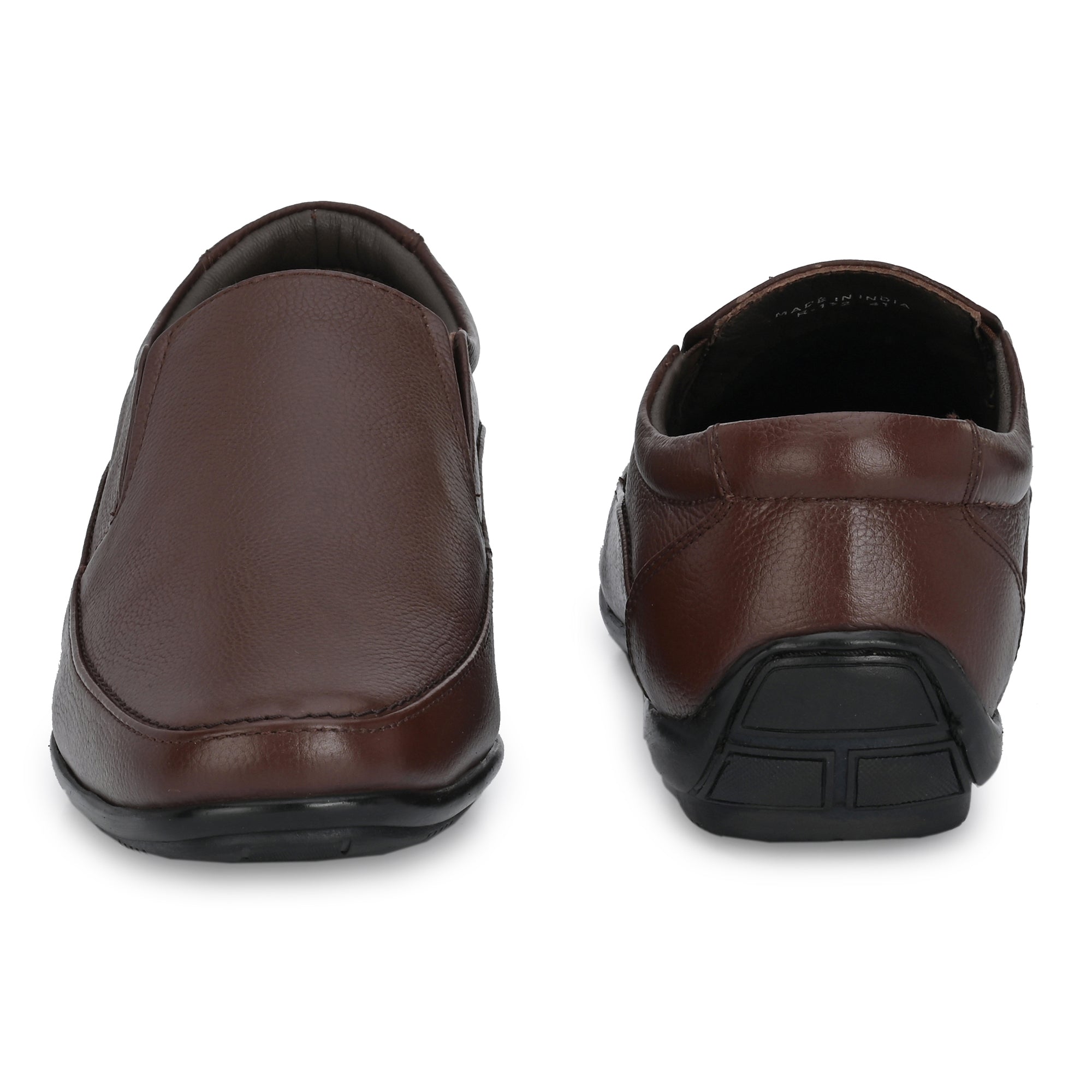 Egoss Leather Casual Slip-On Shoes For Men