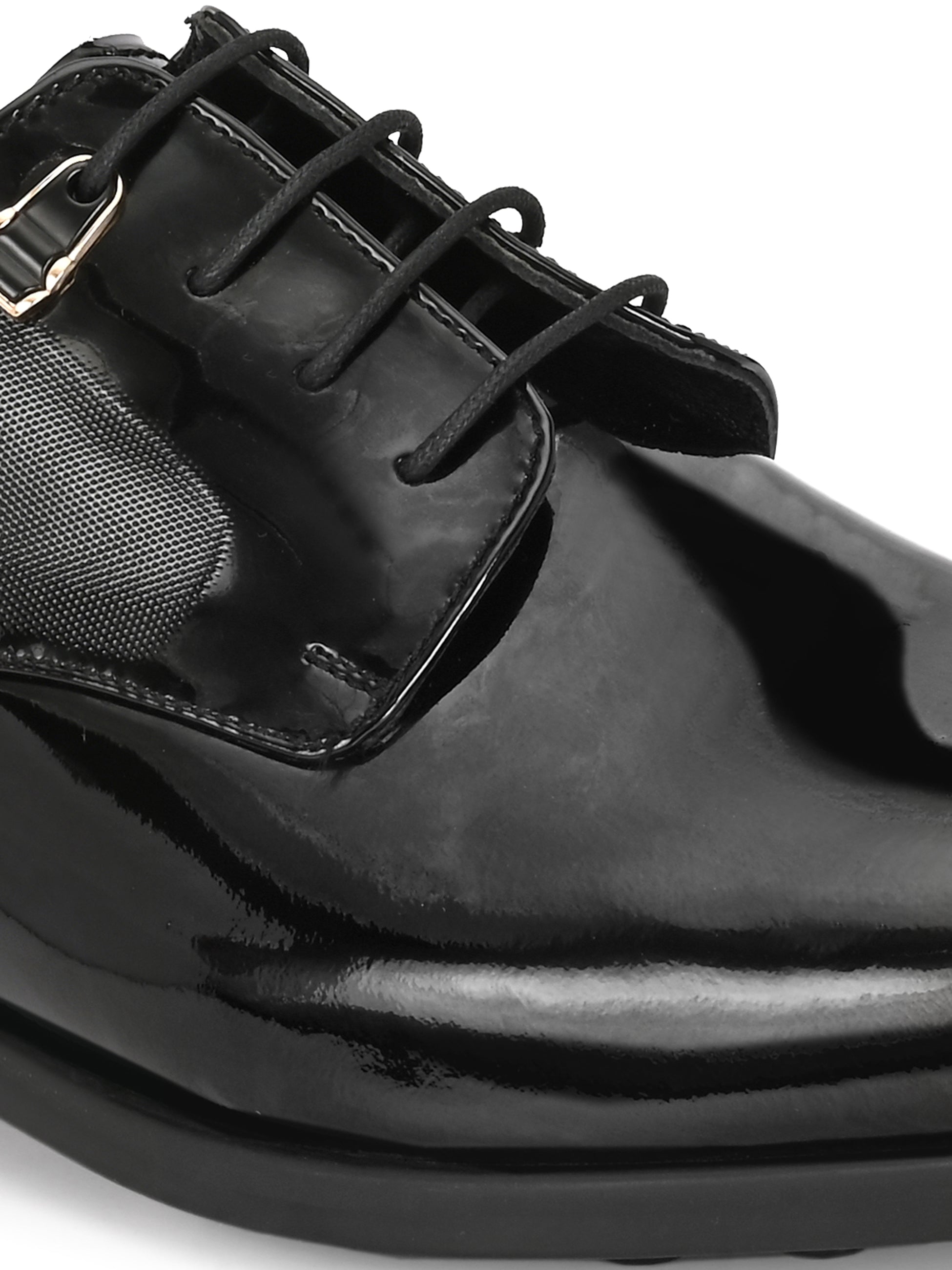 Egoss Platinum Lace-Up Shoes For Men