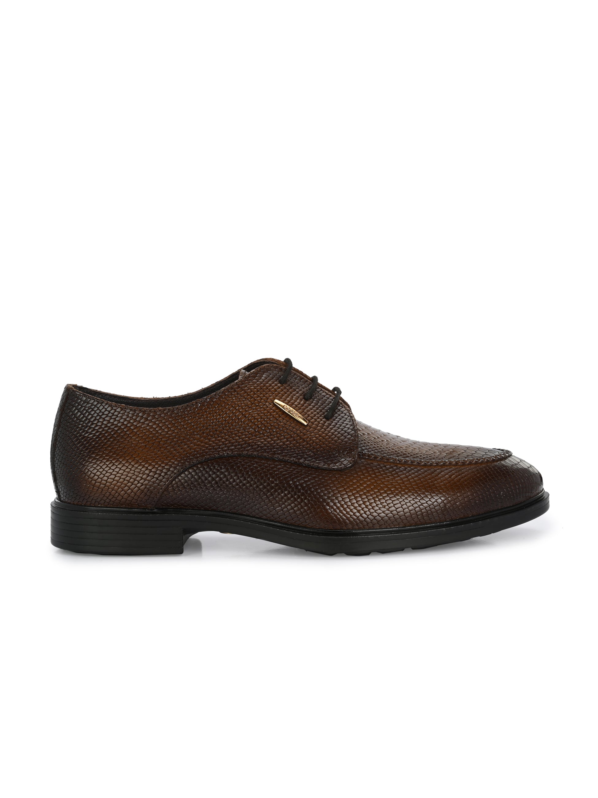 Egoss Platinum Lace-Up Shoes For Men