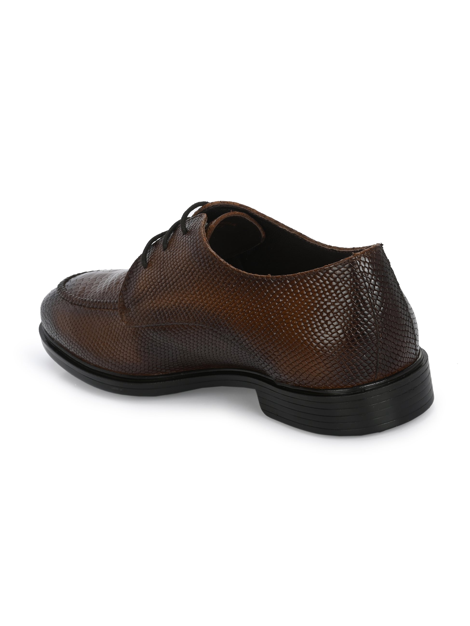 Egoss Platinum Lace-Up Shoes For Men