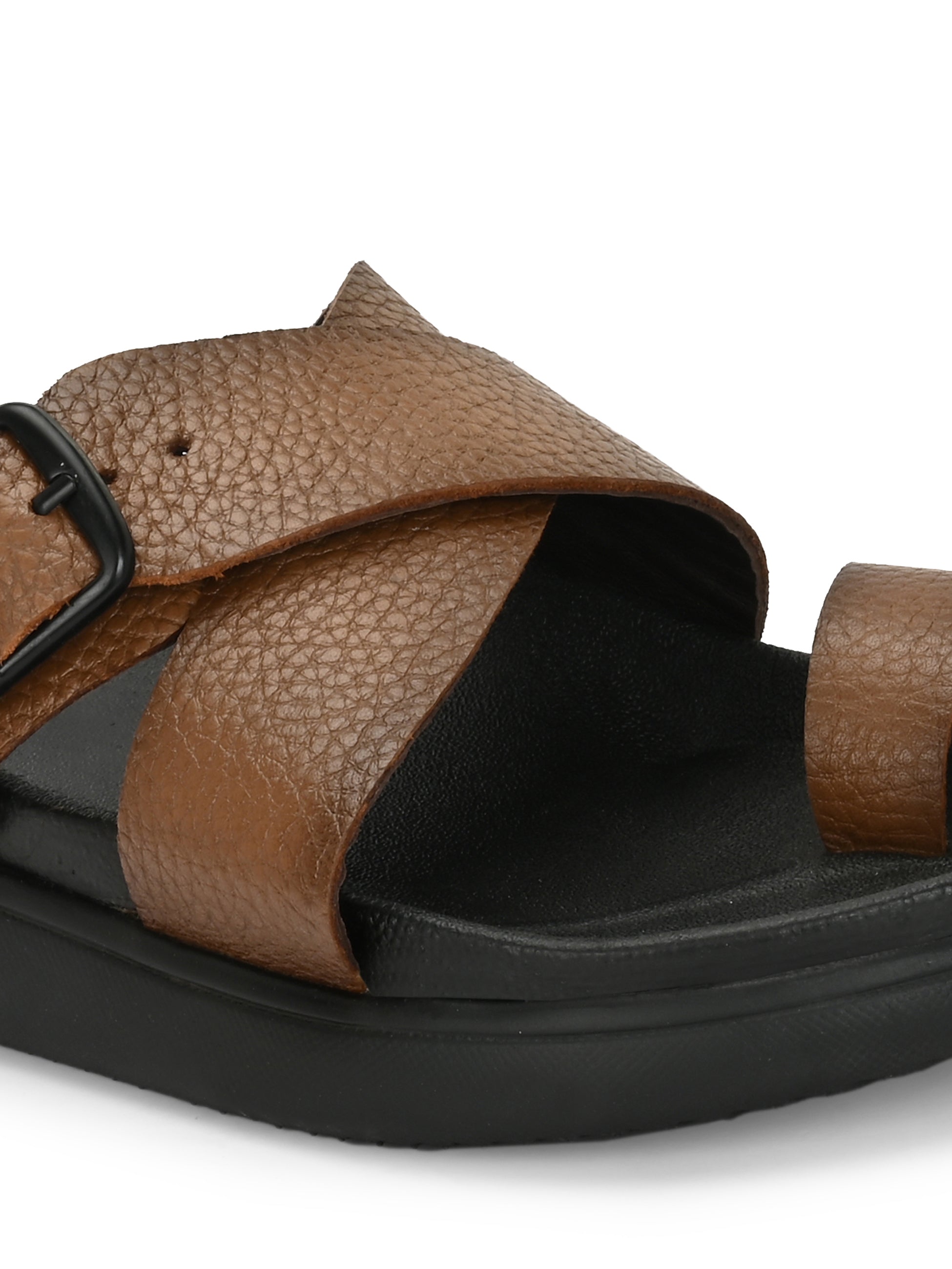 Comet Leather Slippers by Aspeerio