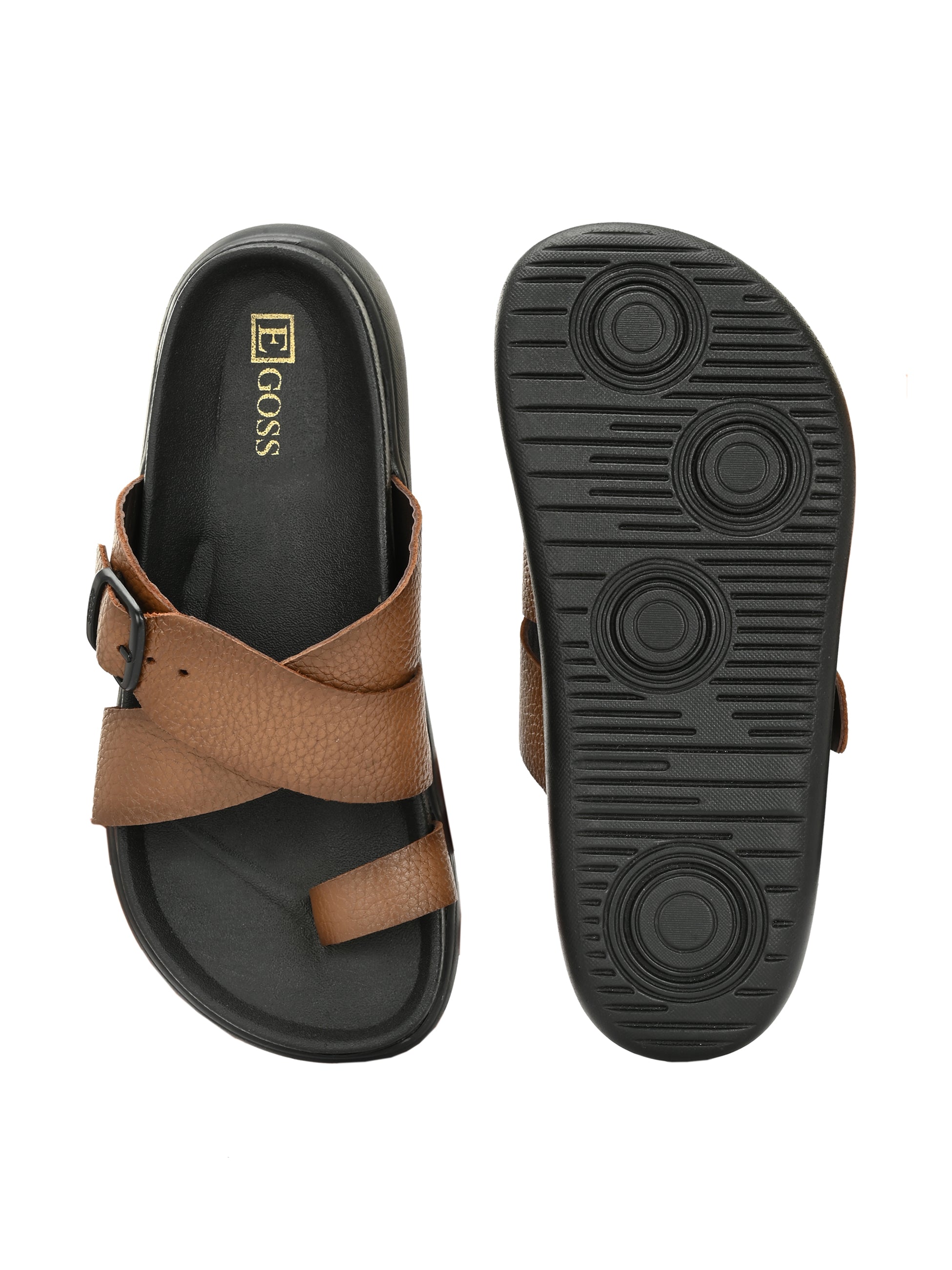 Comet Leather Slippers by Aspeerio