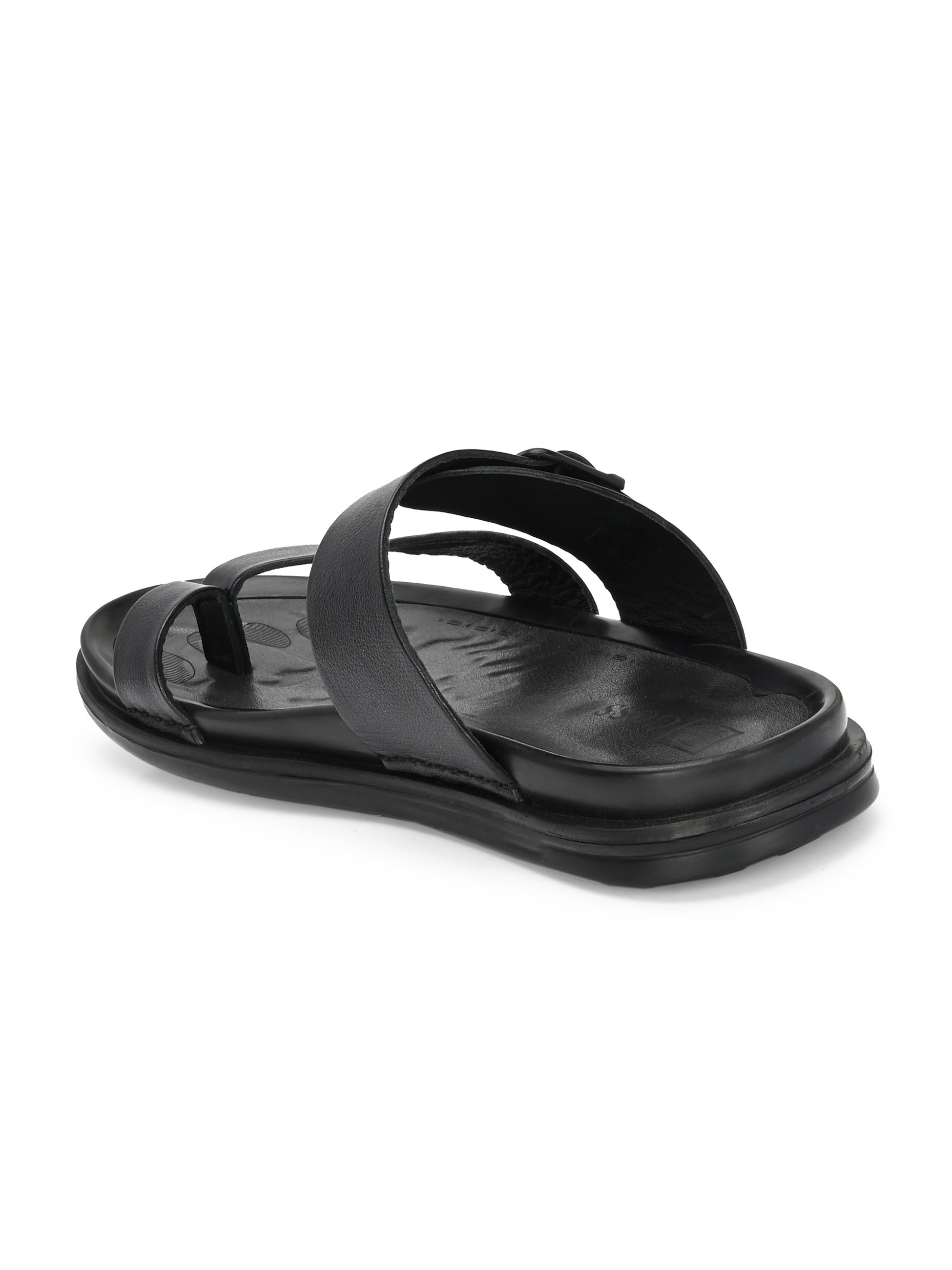 Egoss Leather Slippers For Men