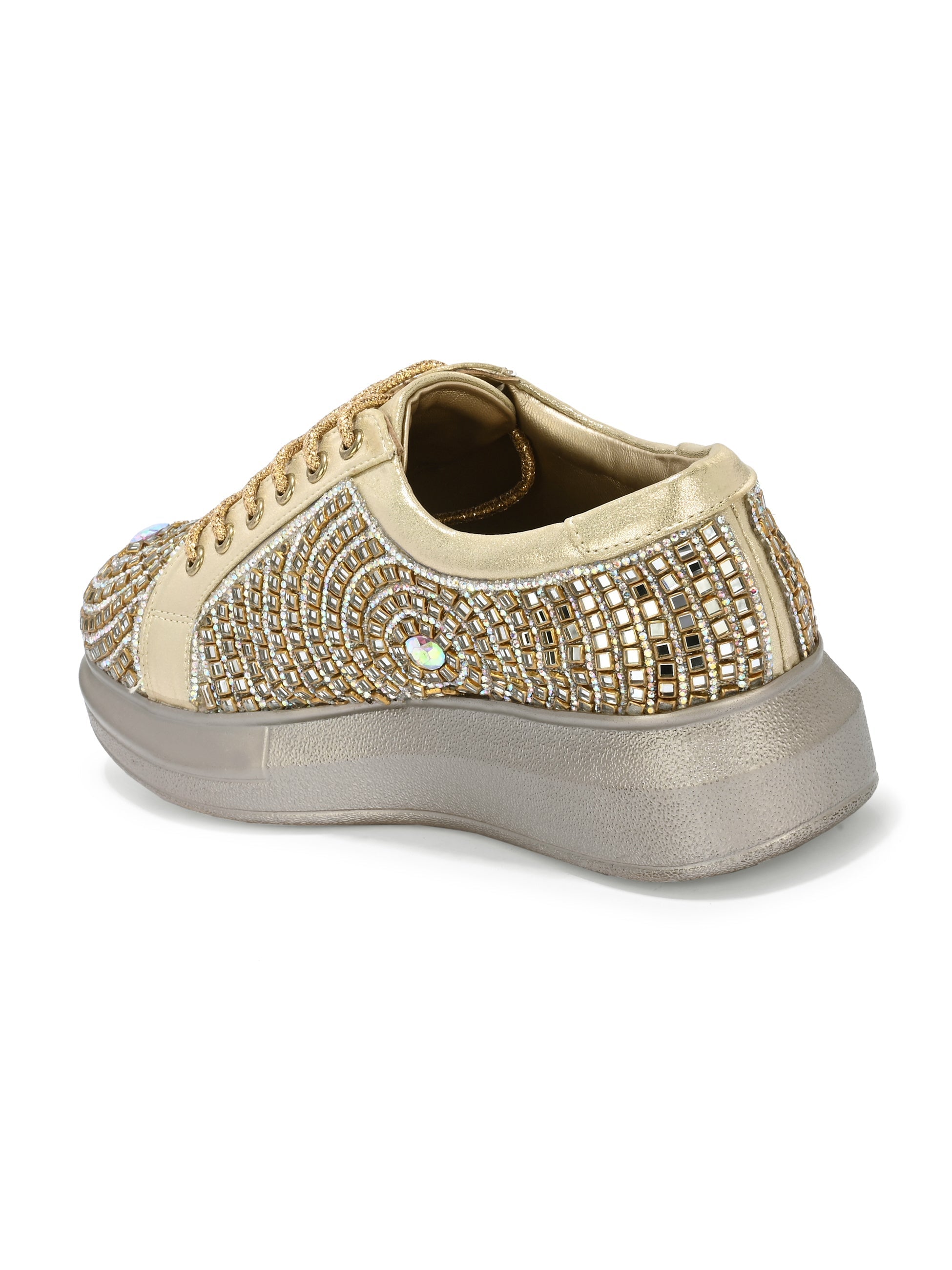 Crysta Bridal Sneakers For Women by Lady Boss ladybossbyegoss