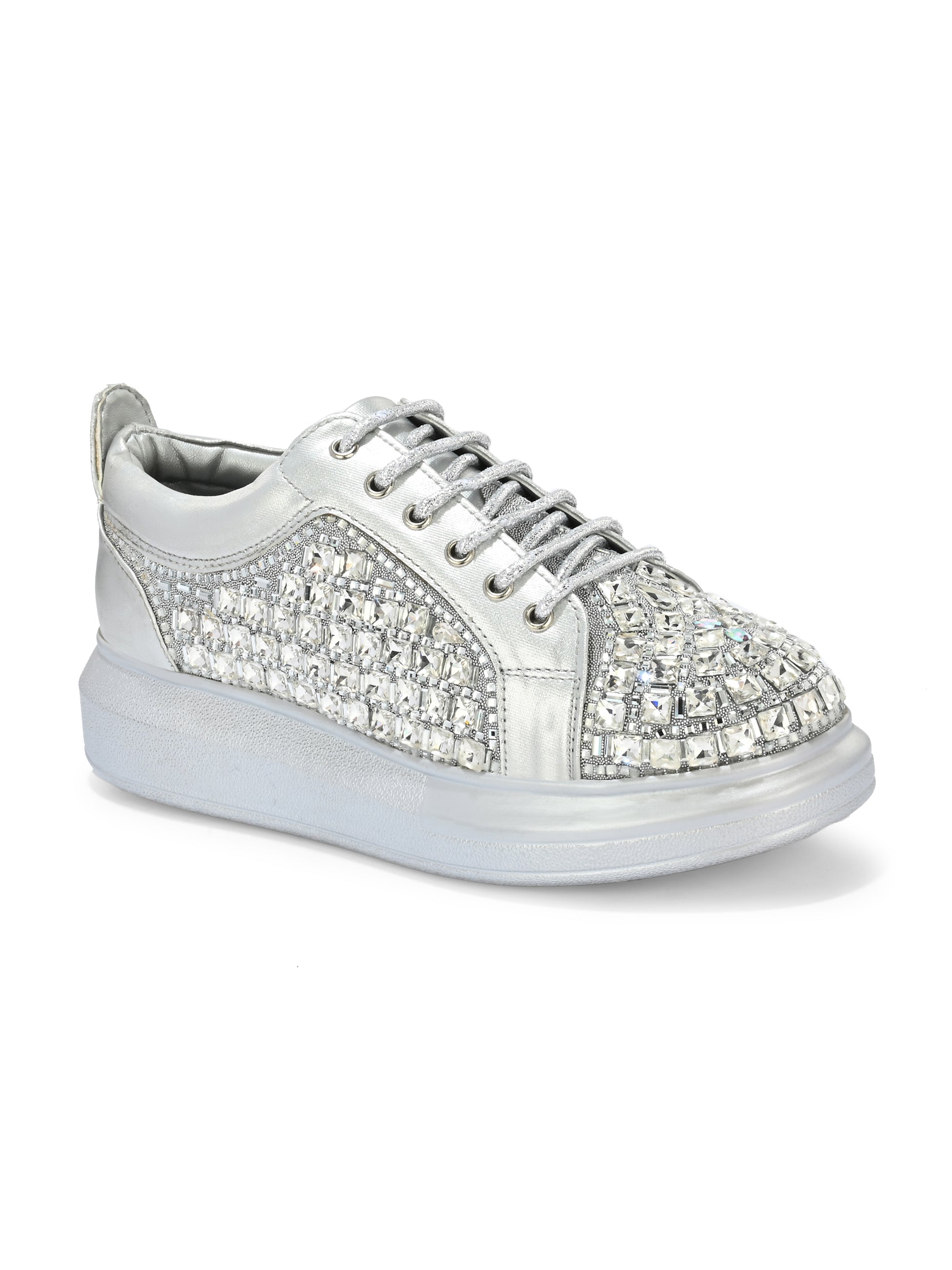 Crysta Bridal Sneakers For Women by Lady Boss ladybossbyegoss