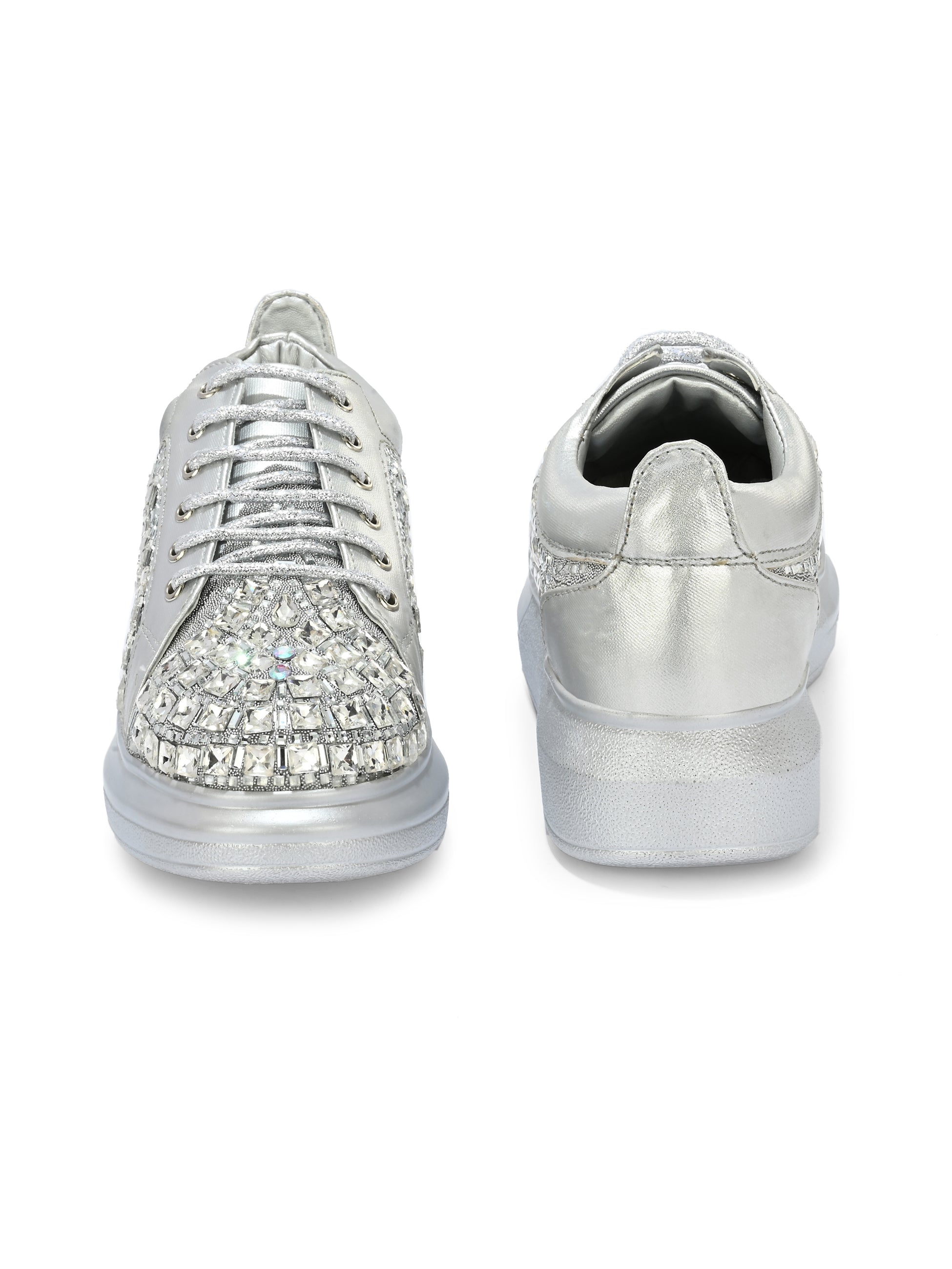 Crysta Bridal Sneakers For Women by Lady Boss ladybossbyegoss