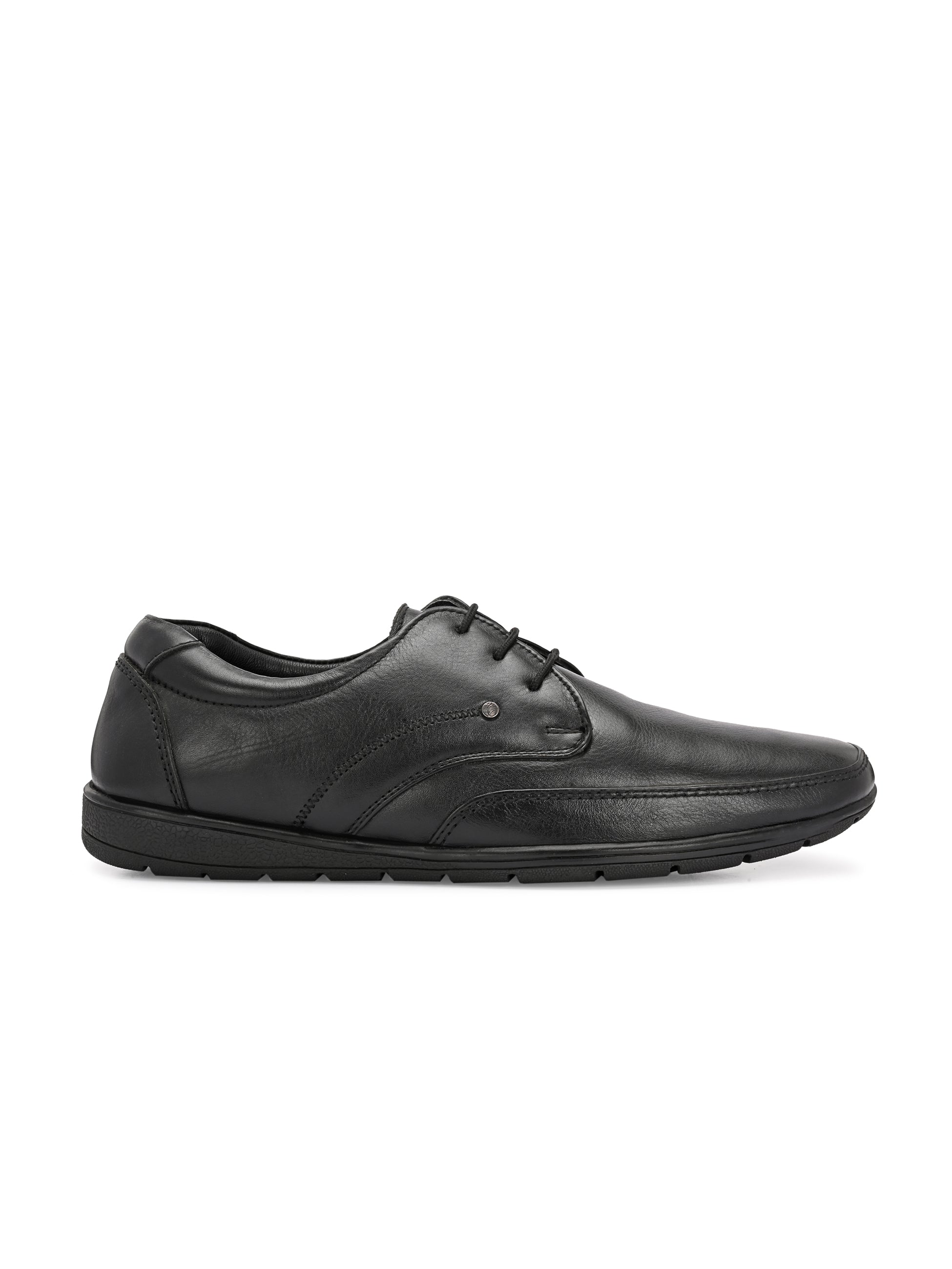 Egoss Casual Derby Lace Up Leather Shoes For Men