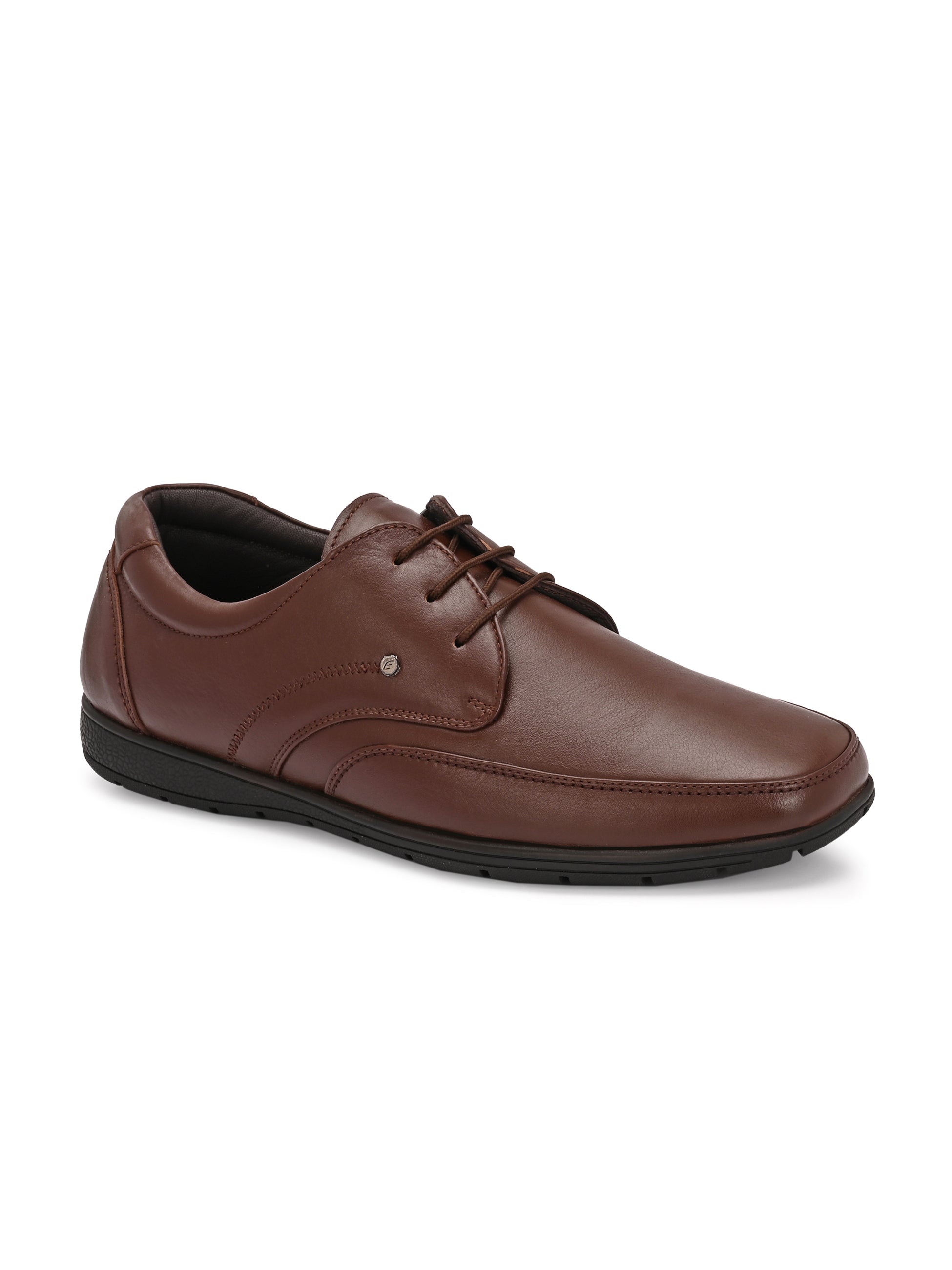 Egoss Casual Derby Lace Up Leather Shoes For Men