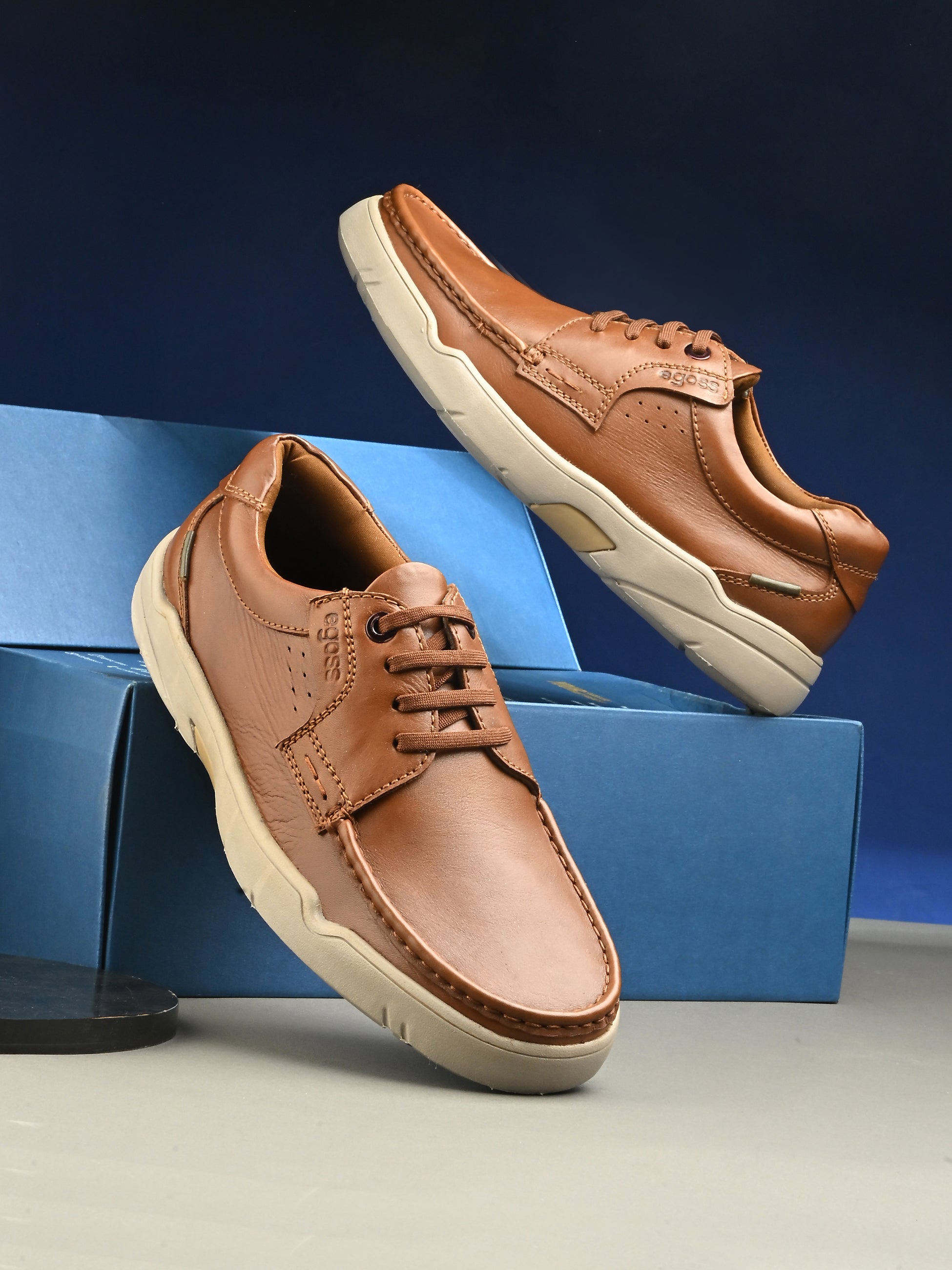 Moonwalk Lace-Up Sneakers by Aspeerio