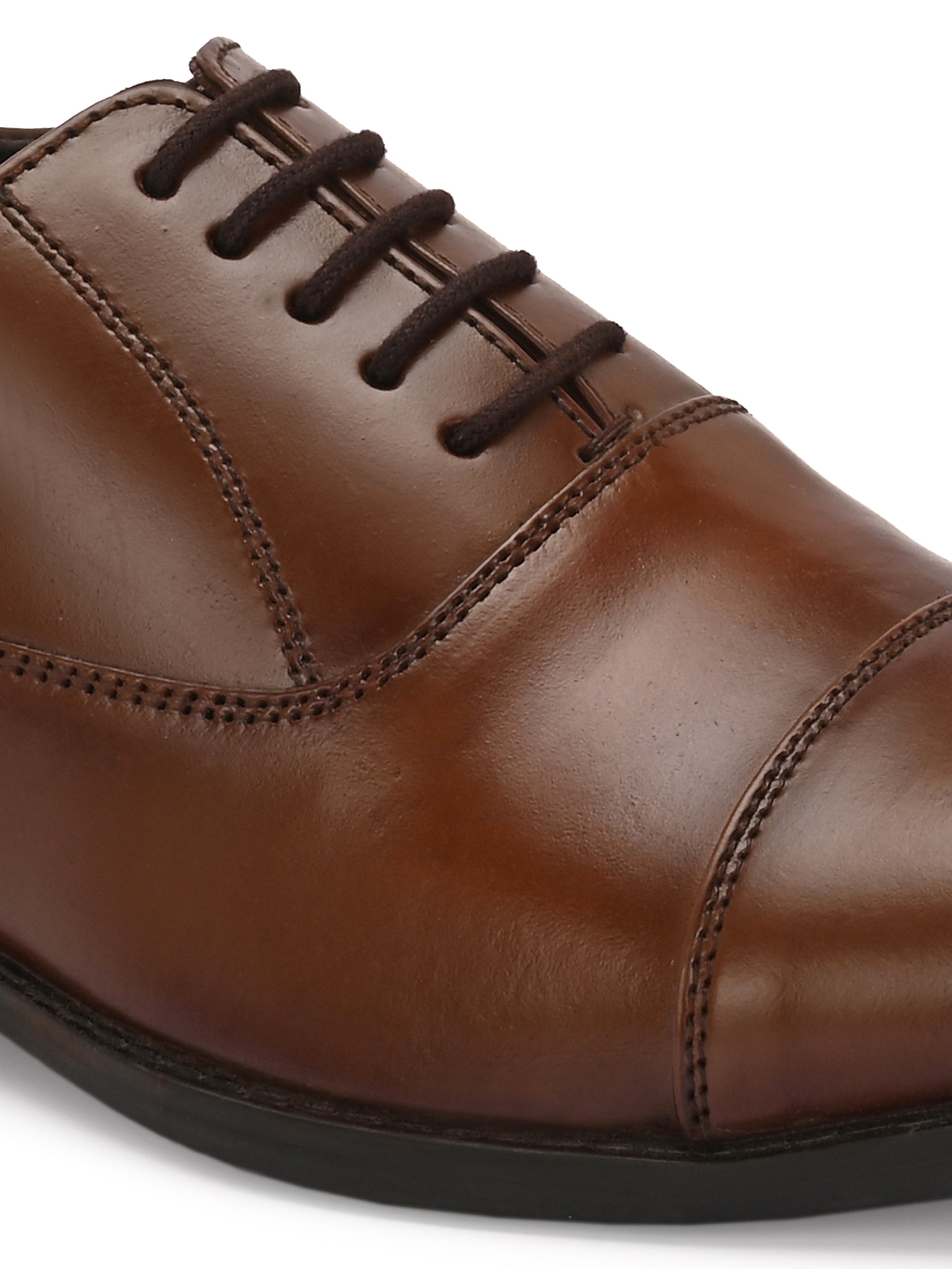 Egoss Formal Leather Laceup Shoes For Men