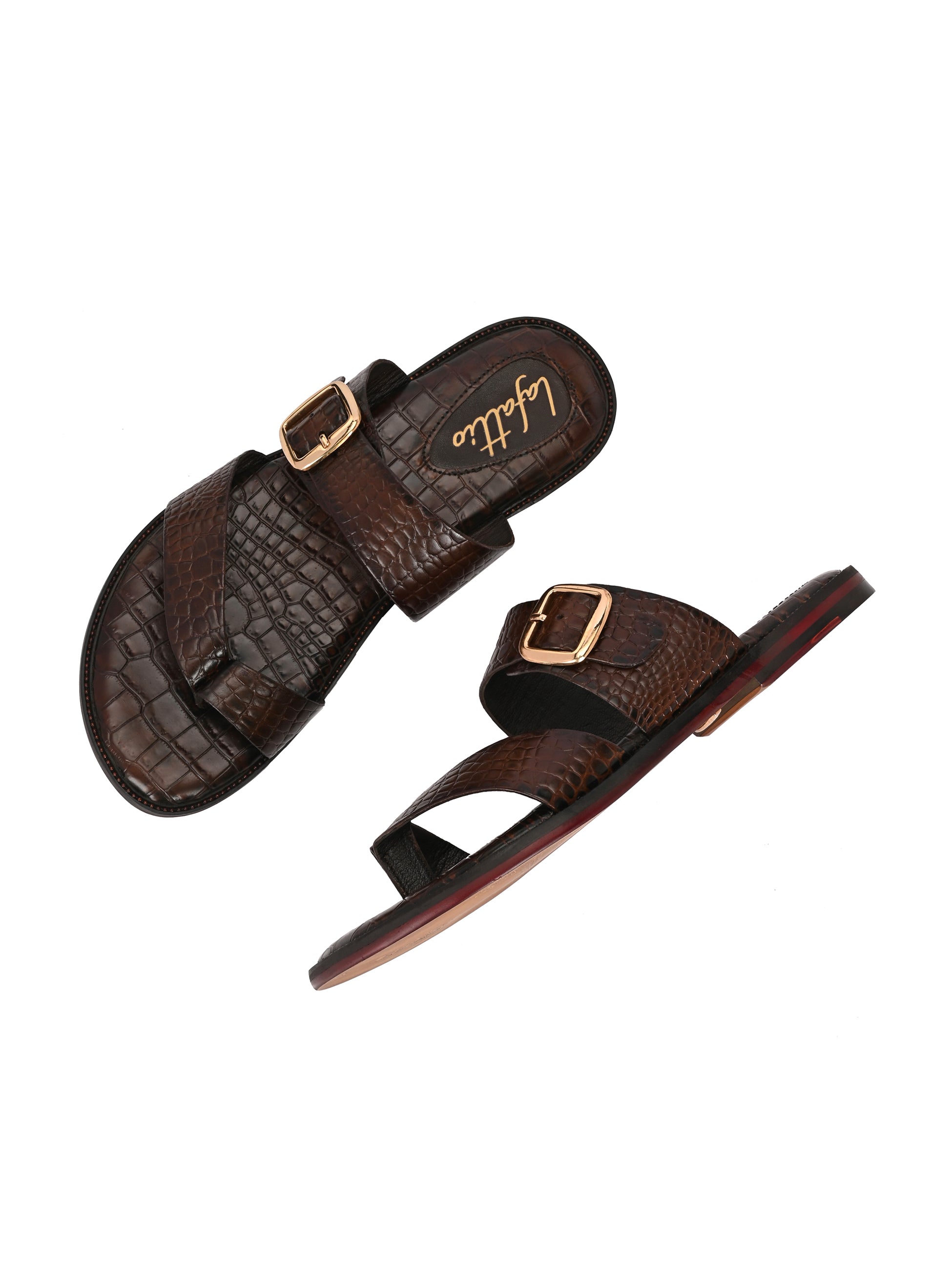 Ethnic Slippers For Men by Lafattio