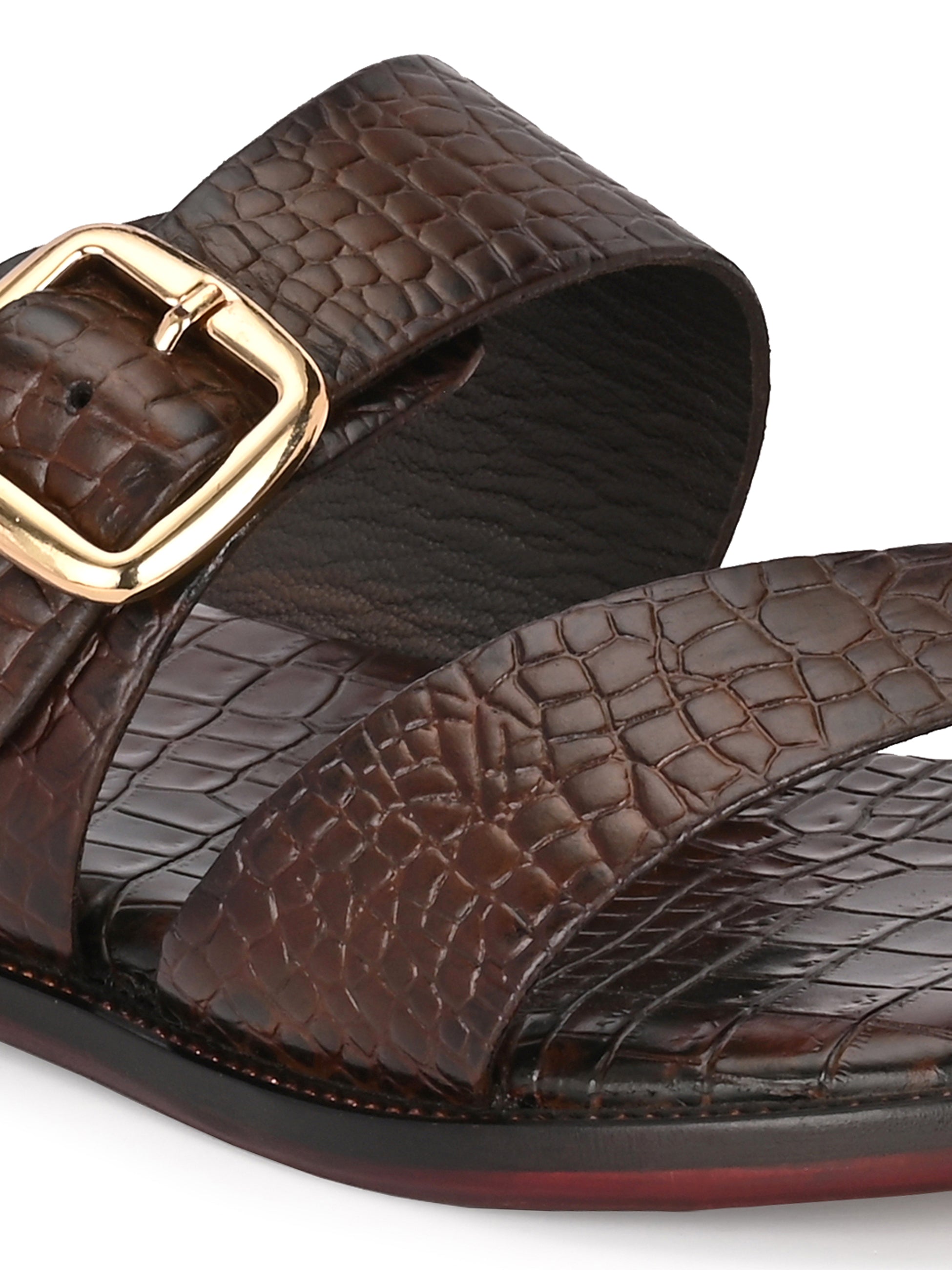 Ethnic Slippers For Men by Lafattio