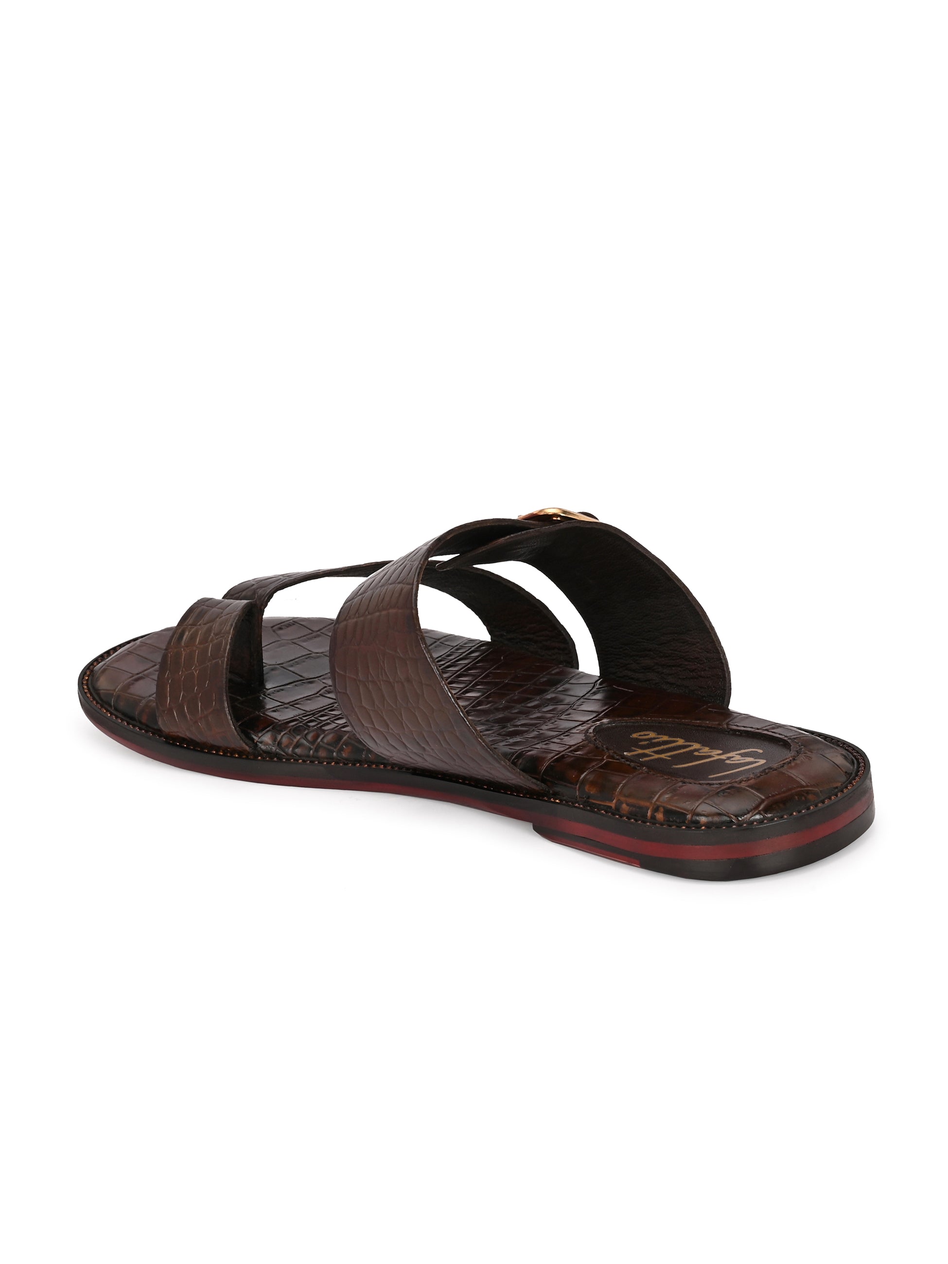 Ethnic Slippers For Men by Lafattio