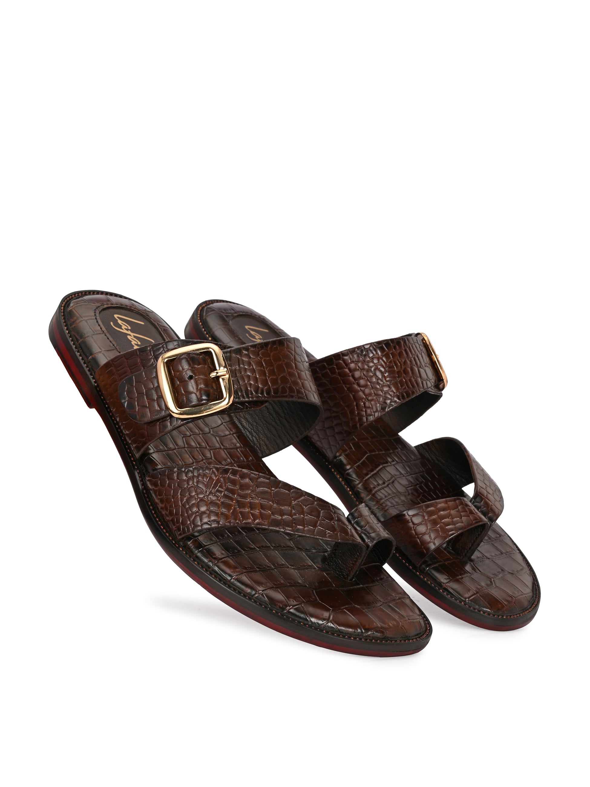 Ethnic Slippers For Men by Lafattio