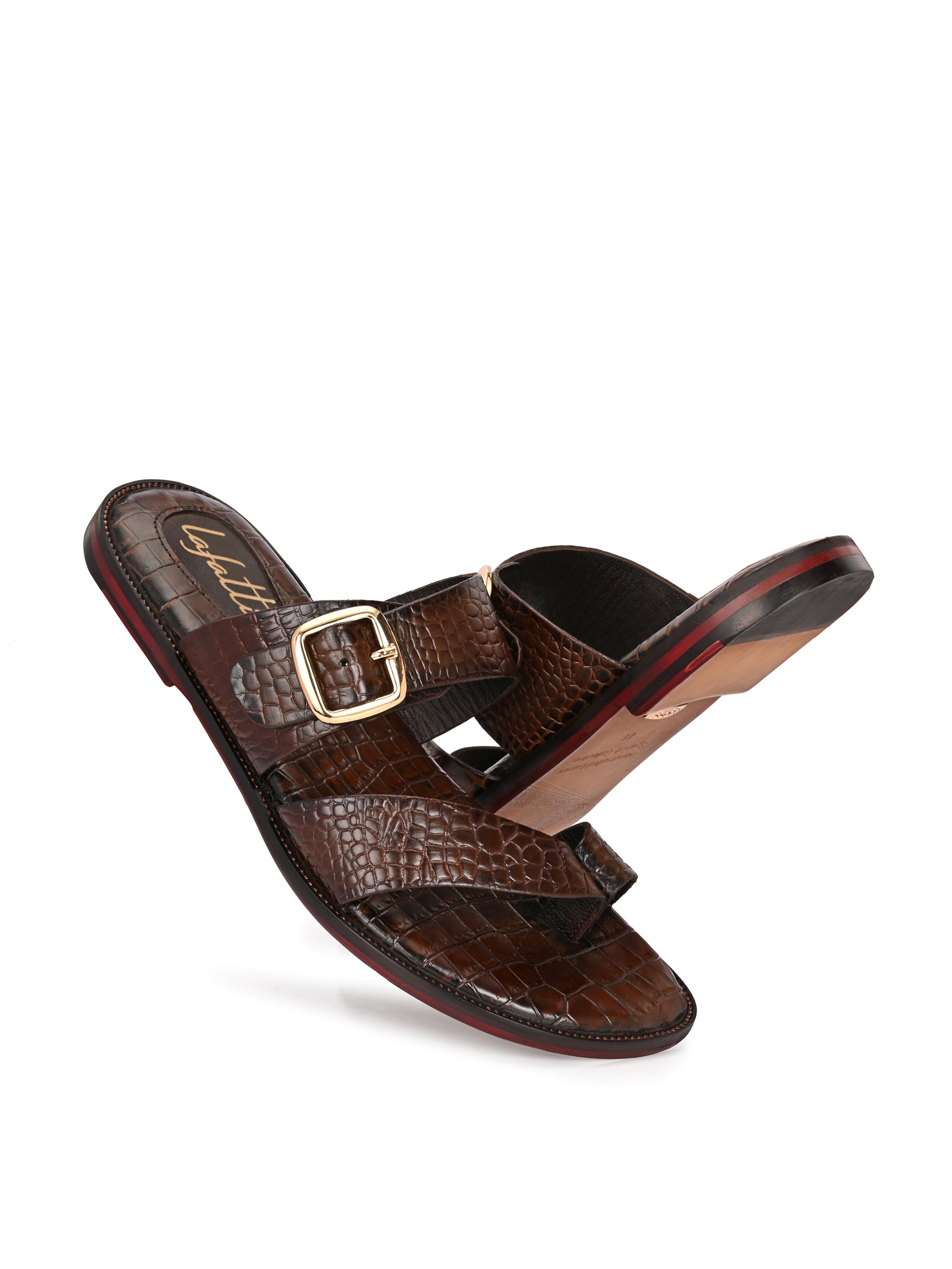 Ethnic Slippers For Men by Lafattio