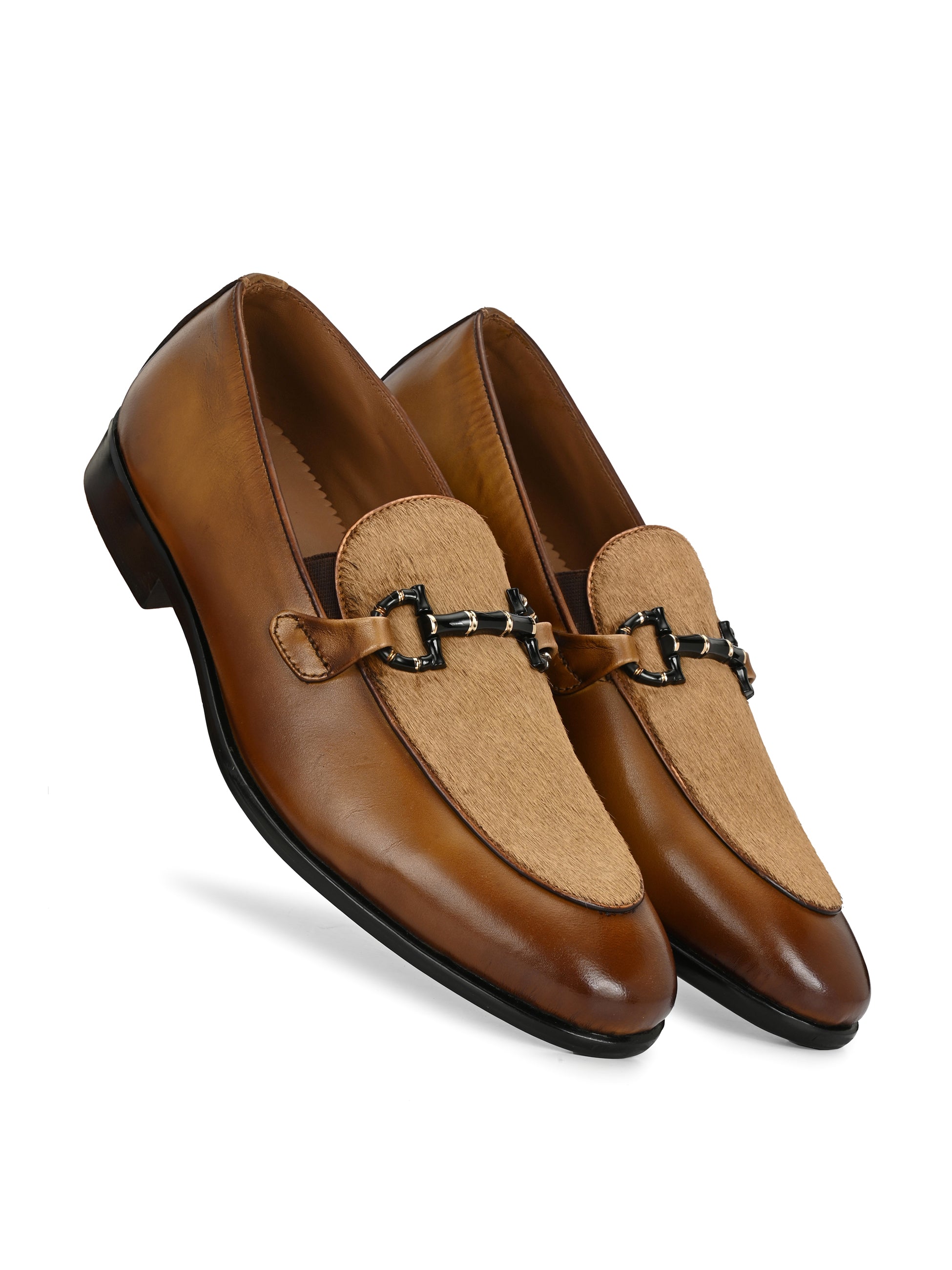 Stallion Buckled Loafers by Lafattio