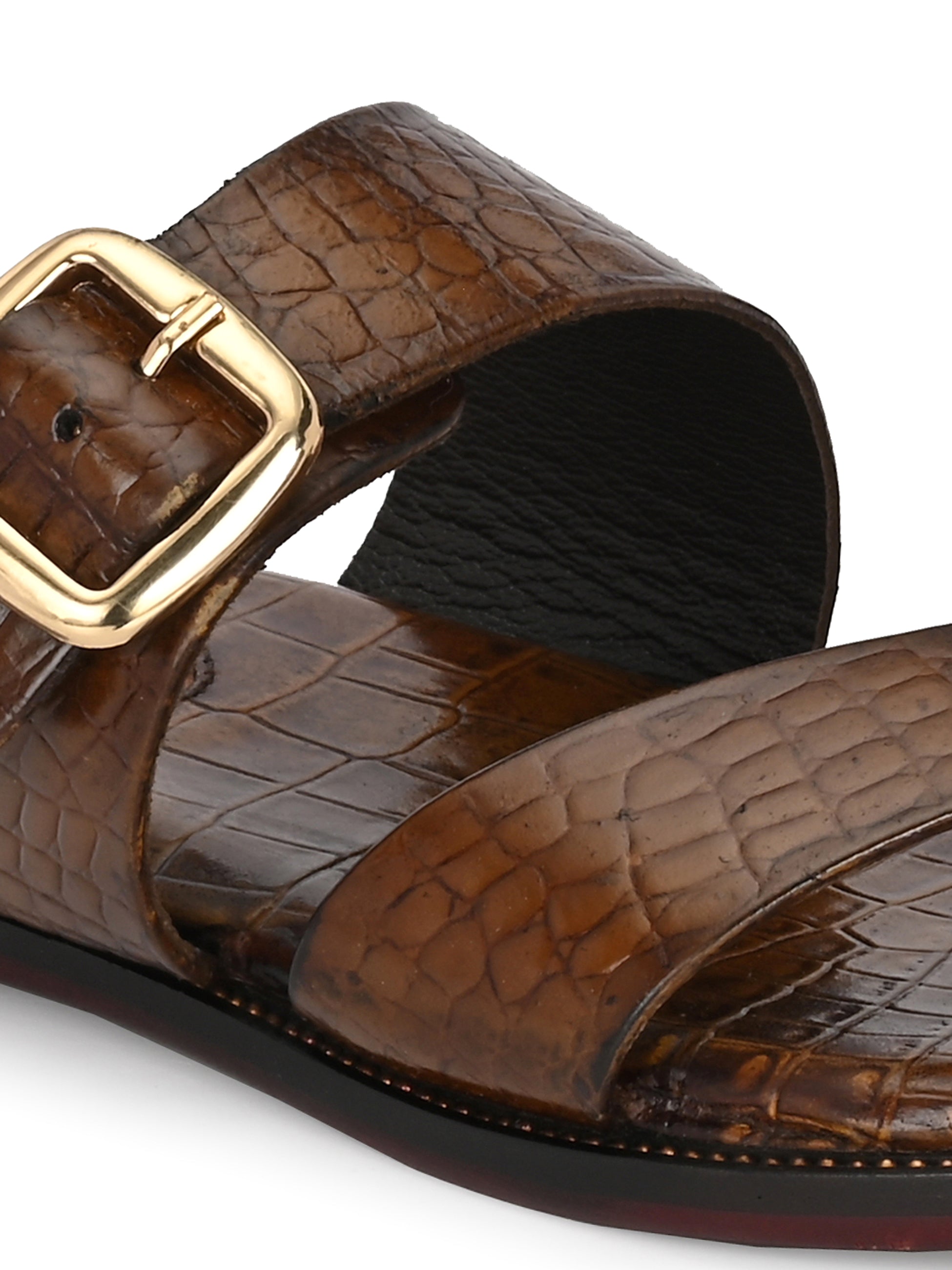Ethnic Slippers For Men by Lafattio