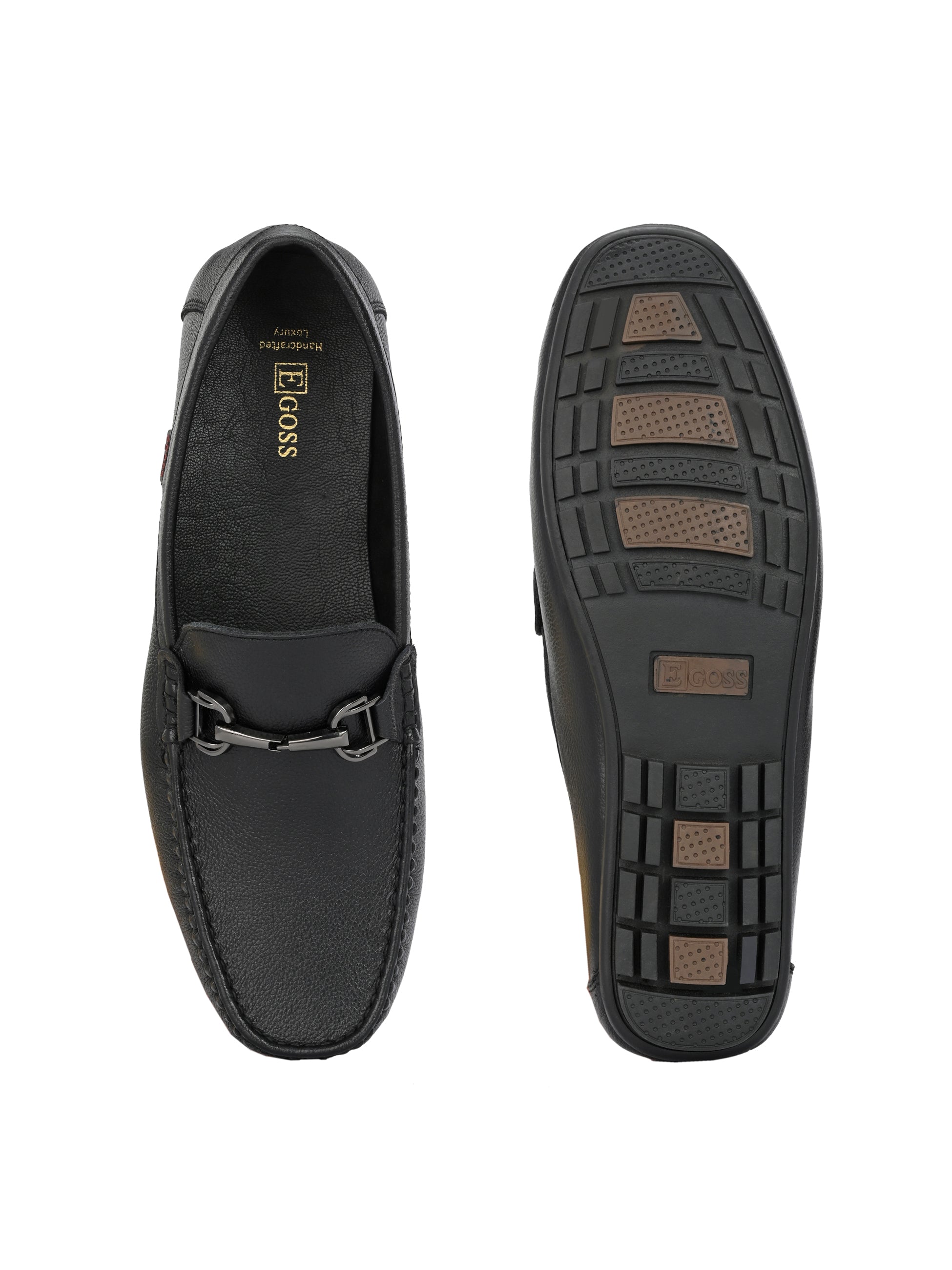 Egoss Casual Leather Loafers For Men