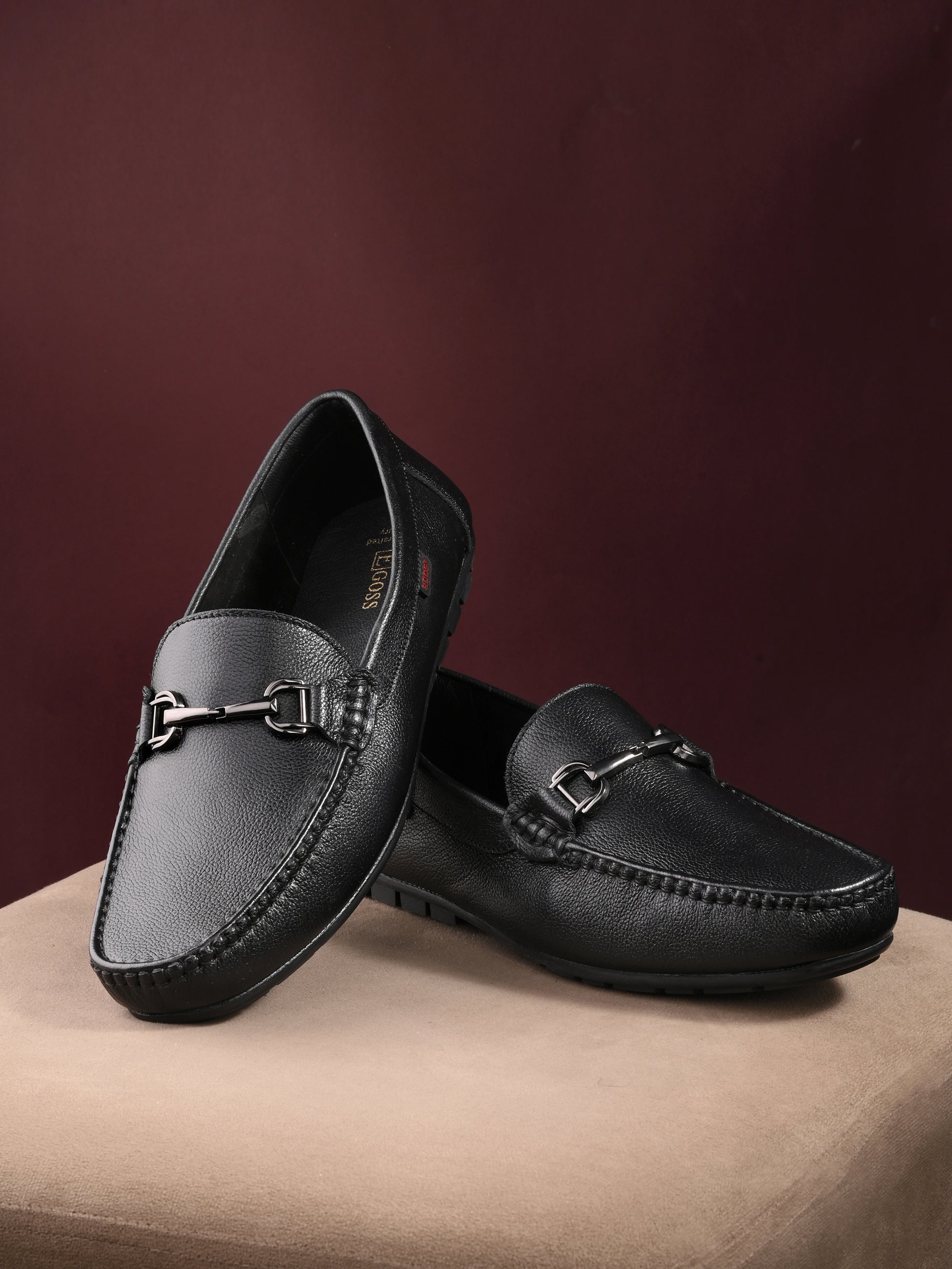 Egoss Casual Leather Loafers For Men