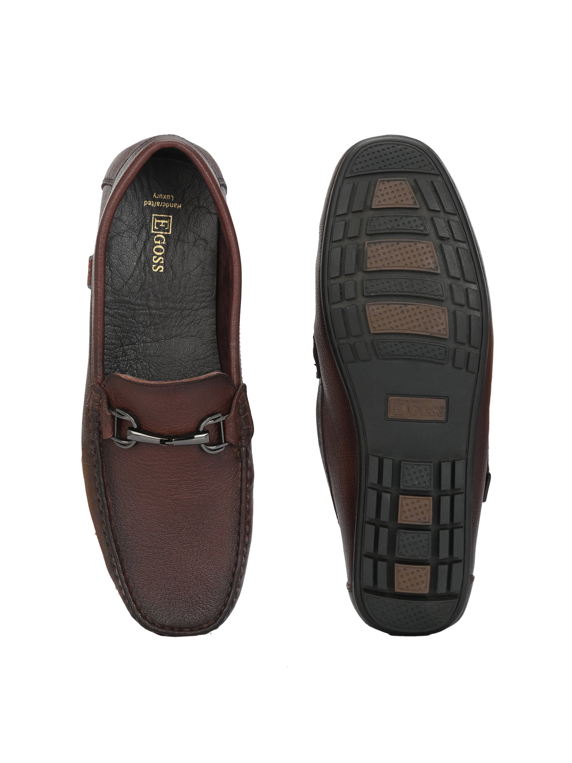Egoss Casual Leather Loafers For Men