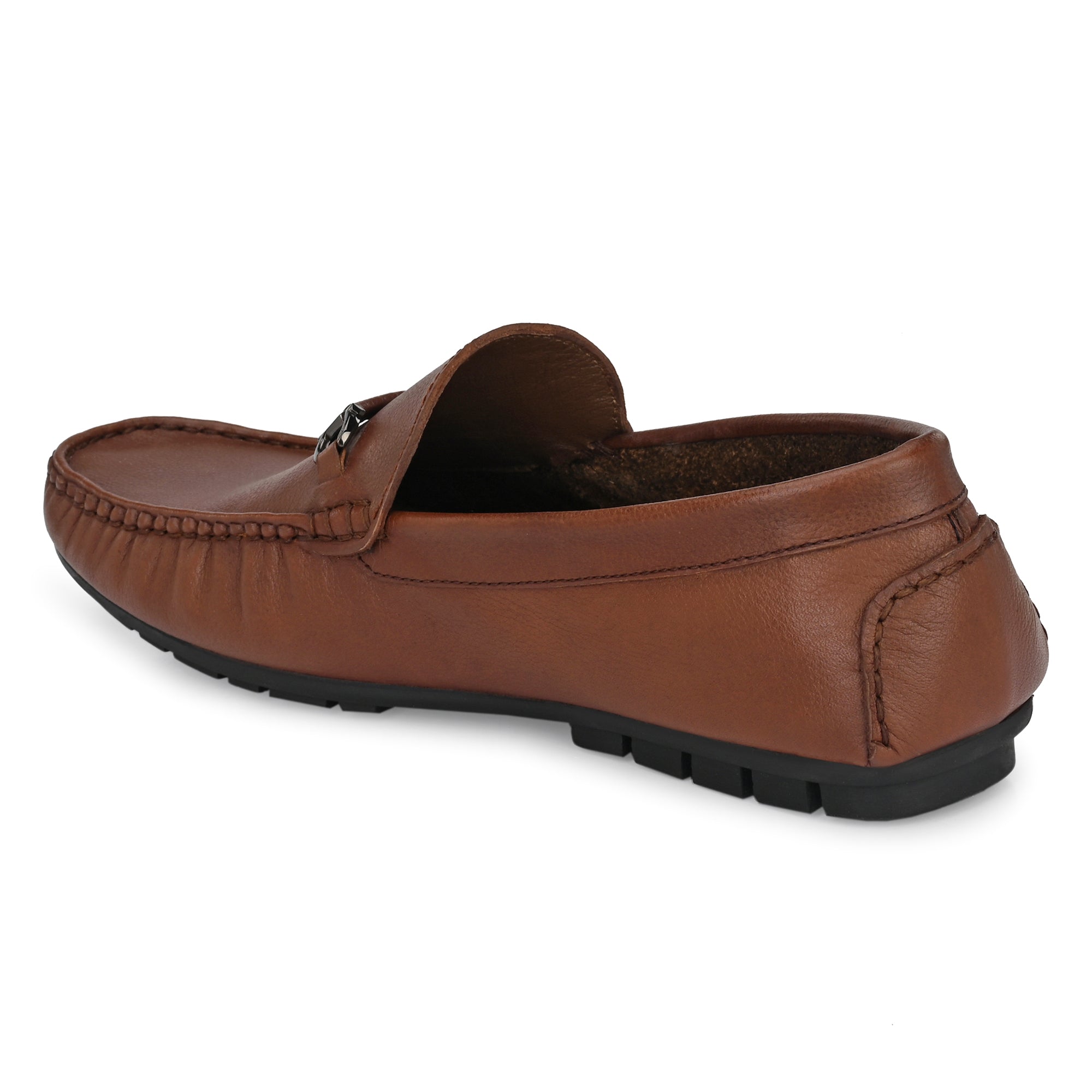 Egoss Leather Casual Slip on Shoes Loafers For Men