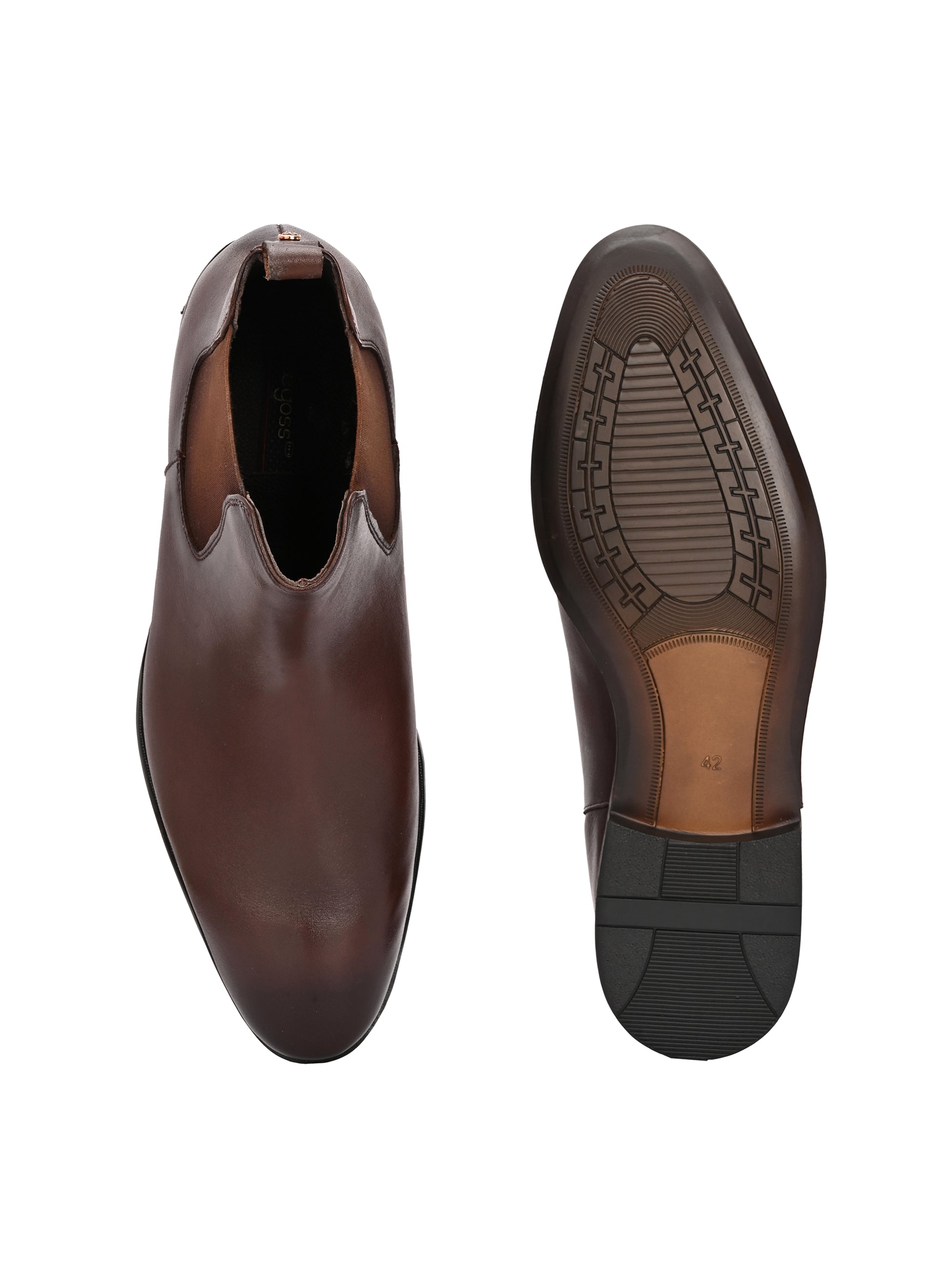 Rover Leather Chelsea Boots For Men