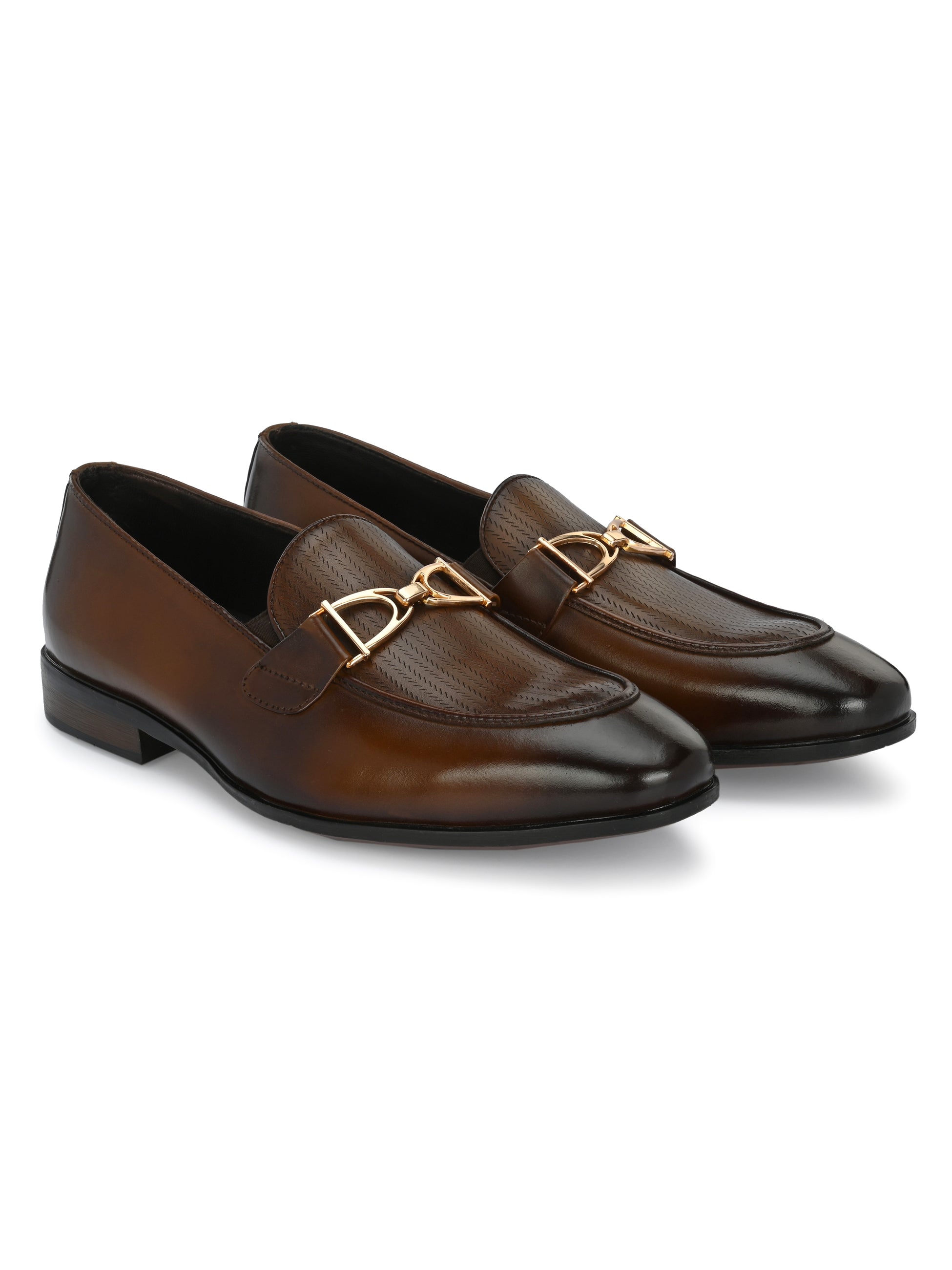 Egoss Formal Buckled Loafers For Men