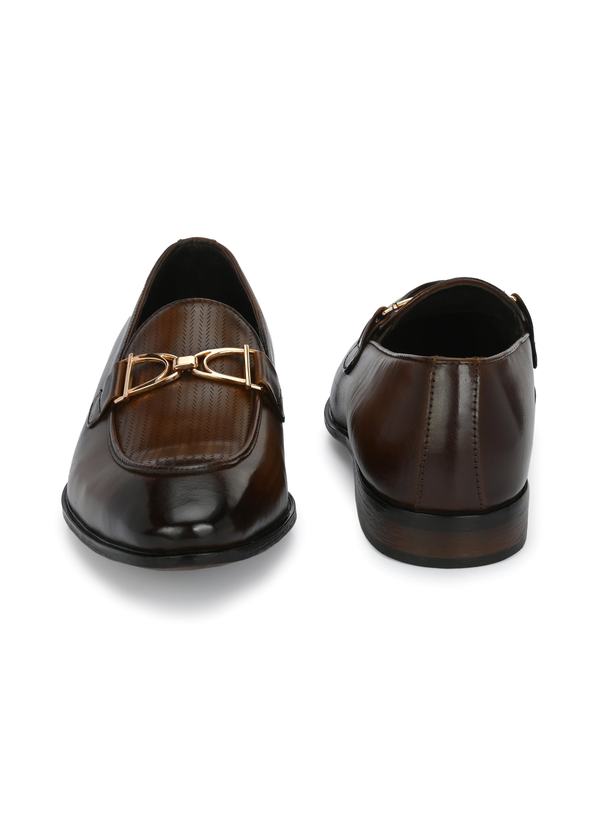 Egoss Formal Buckled Loafers For Men