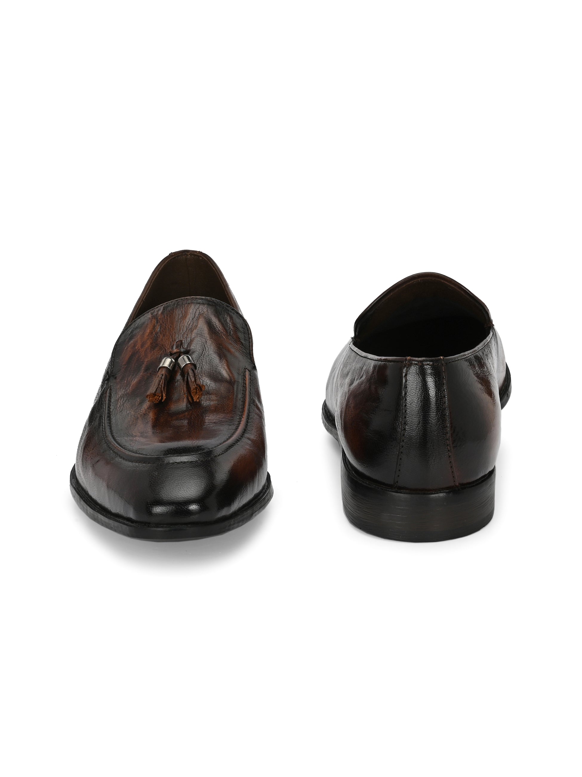 Rover Tassel Loafers by Aspeerio