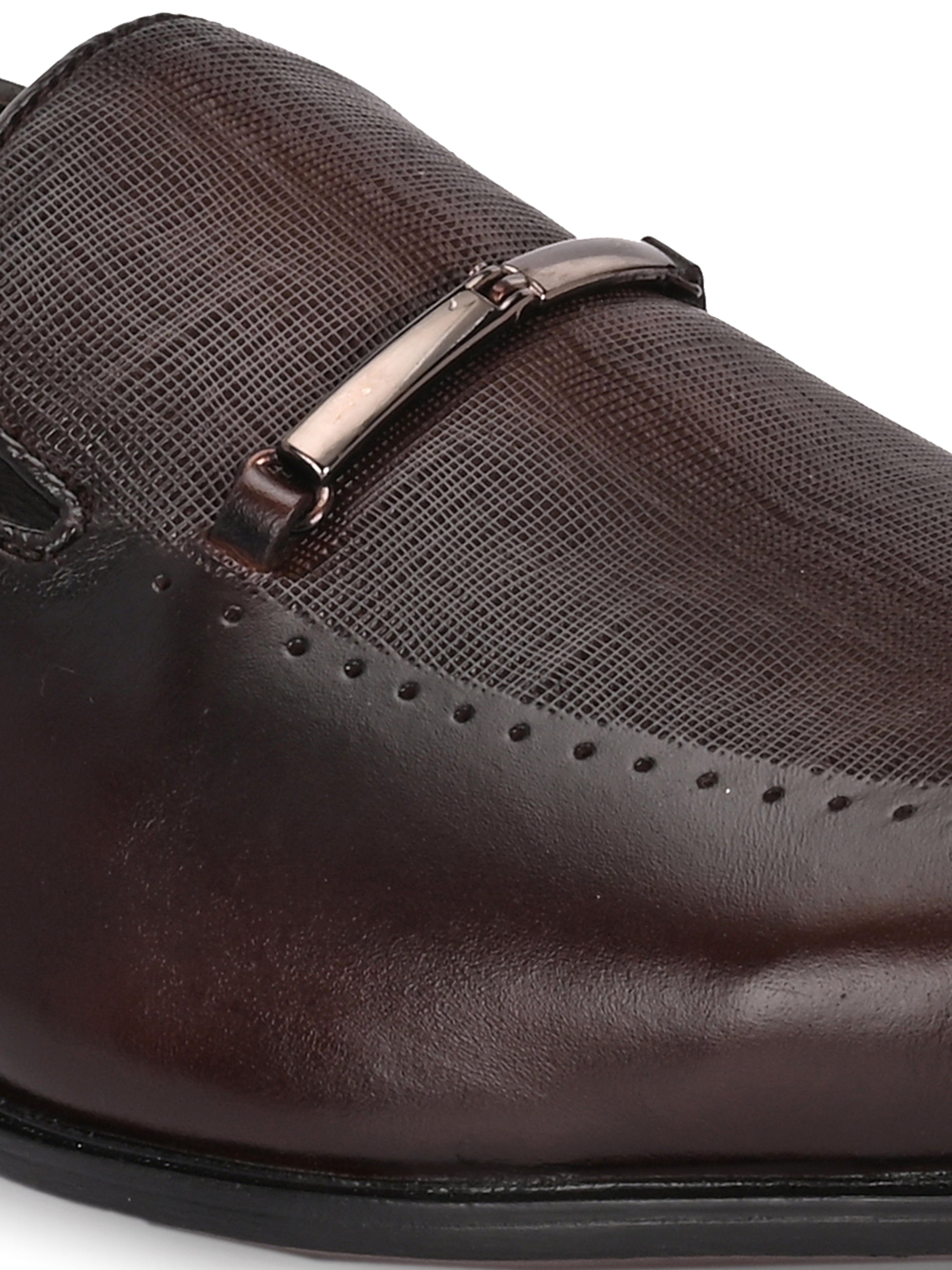Egoss Formal Buckled Loafers For Men