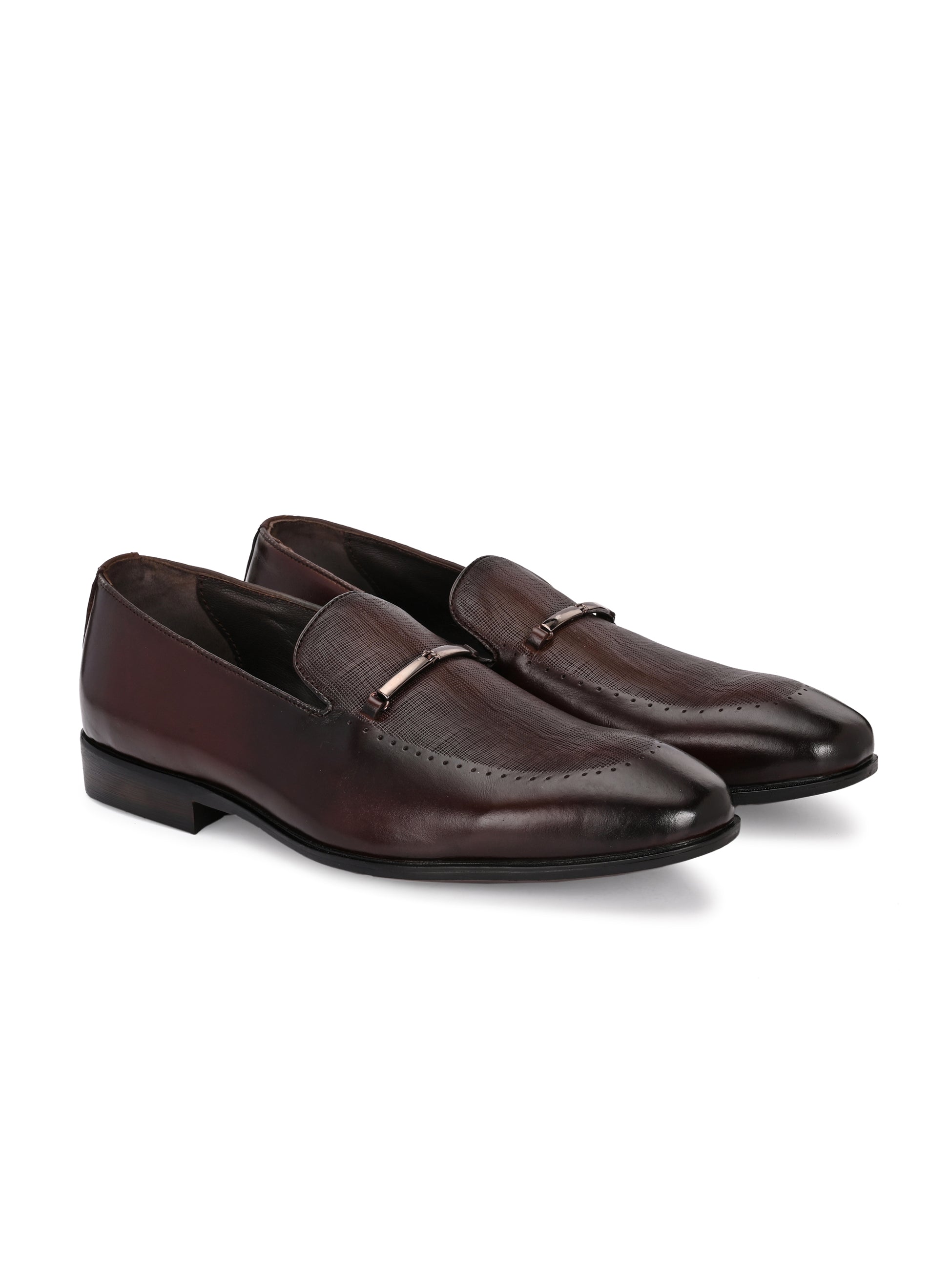 Egoss Formal Buckled Loafers For Men