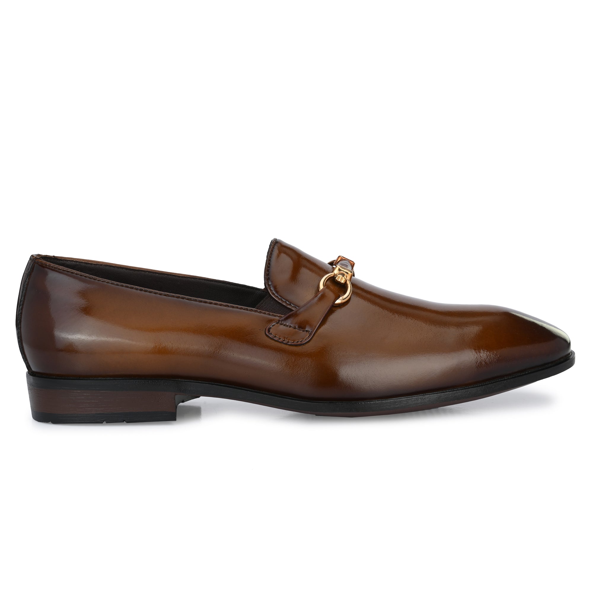 Egoss Buckled Formal Loafers For Men
