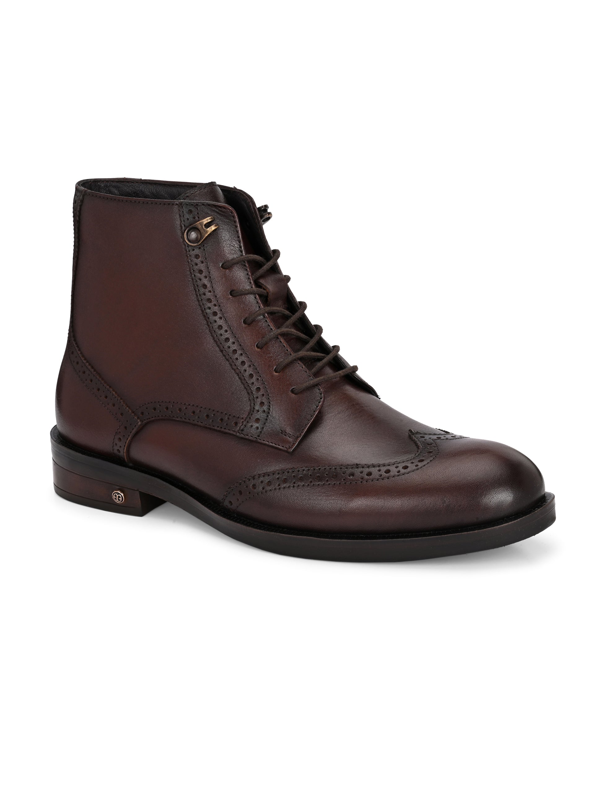 Mudtrail Lace-Up High Ankle Boots by Aspeerio