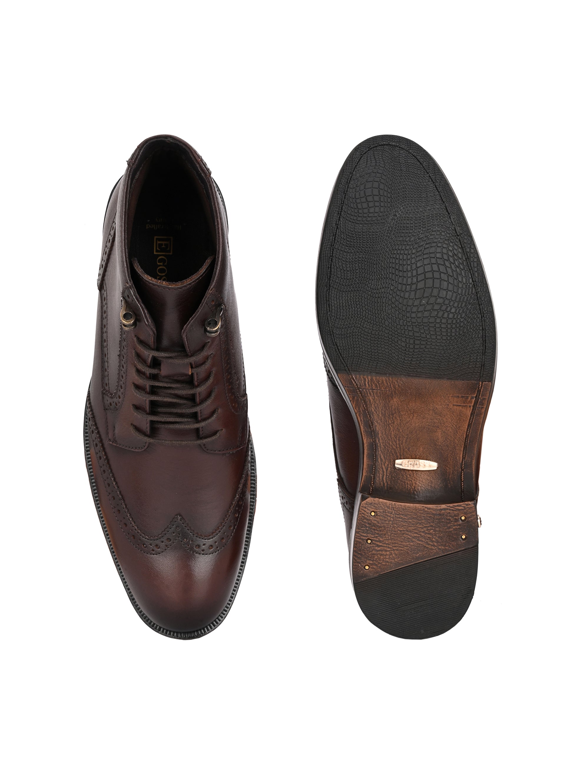 Mudtrail Lace-Up High Ankle Boots by Aspeerio