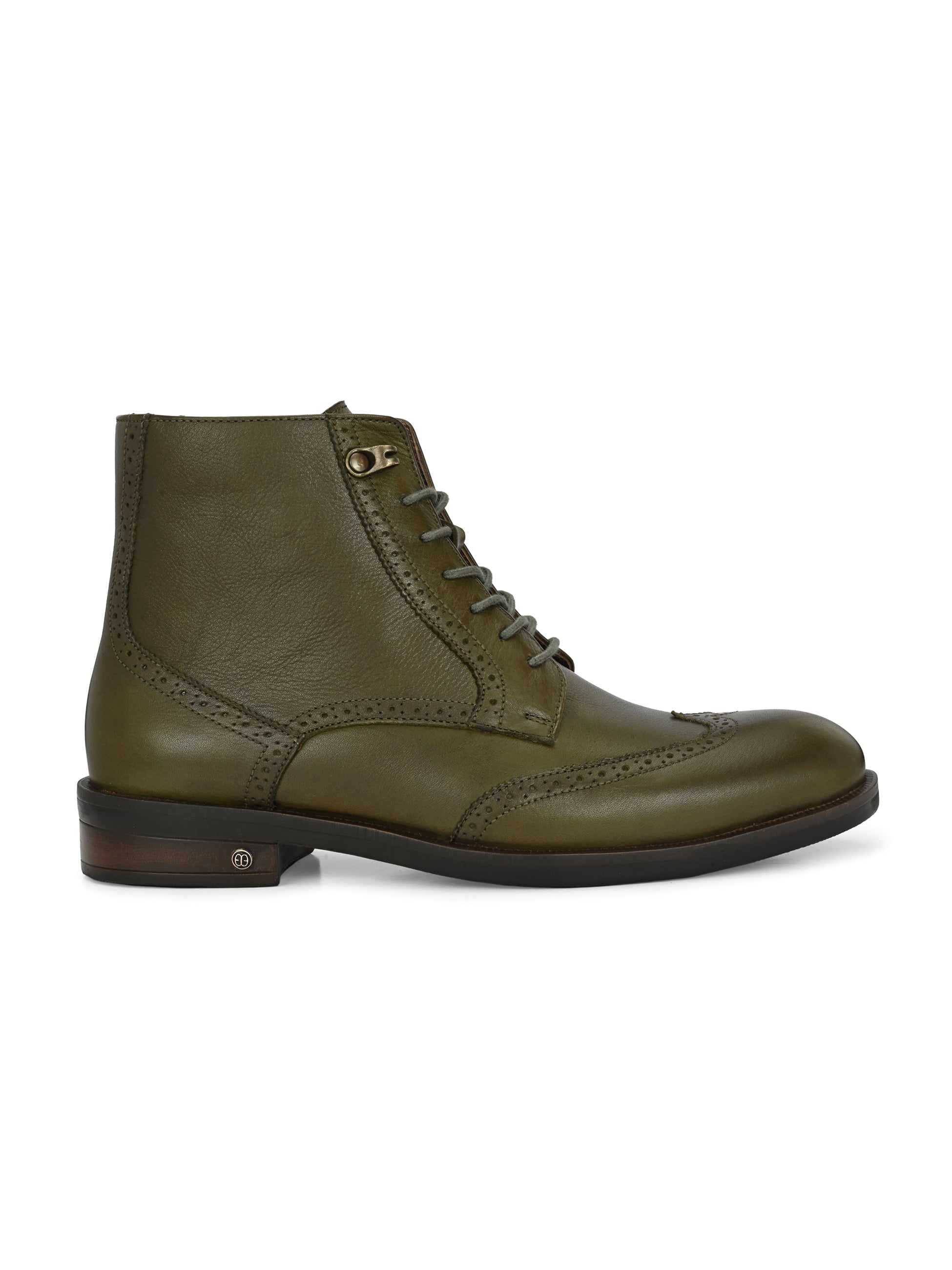 Mudtrail Lace-Up High Ankle Boots by Aspeerio