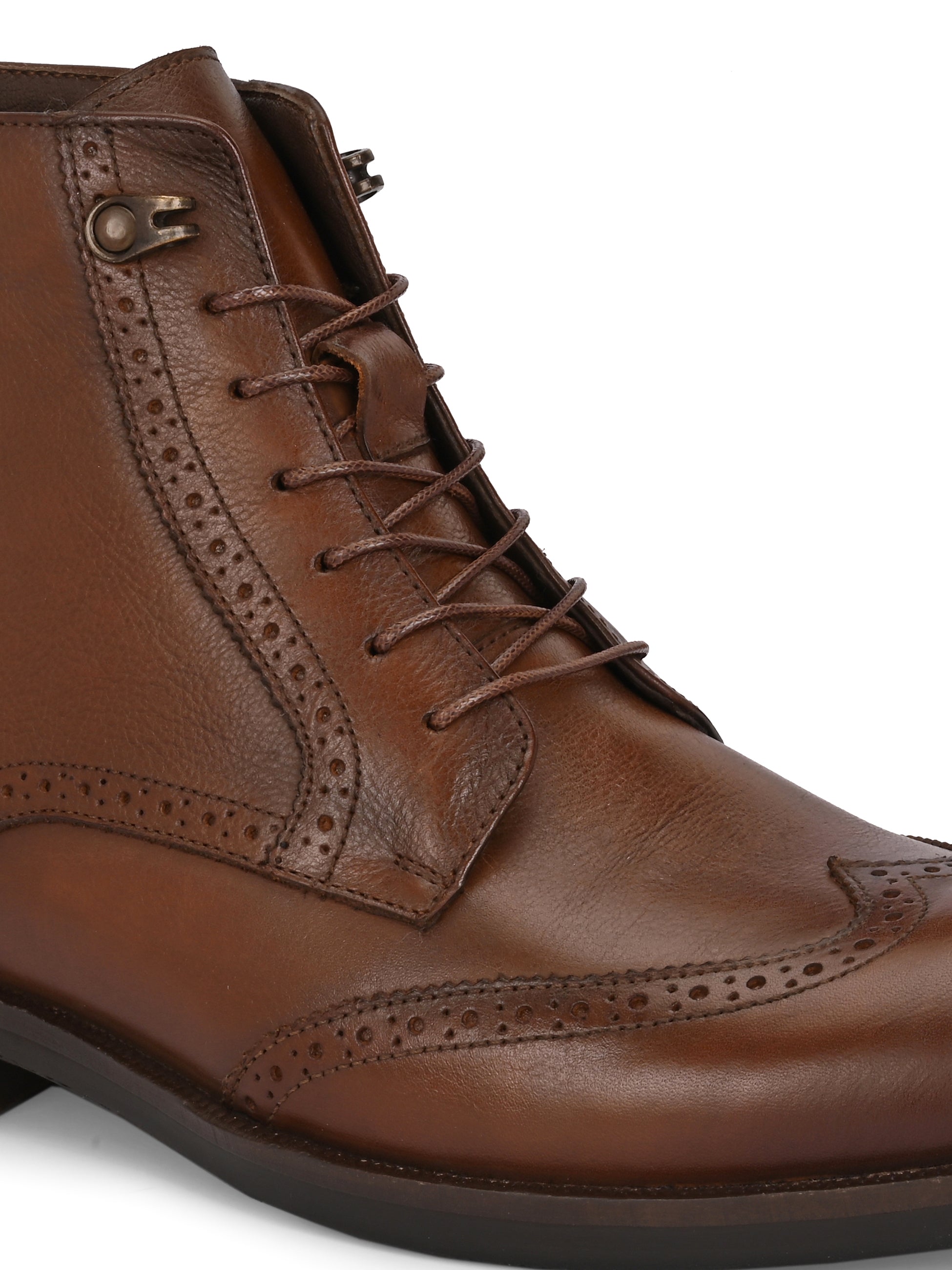 Mudtrail Lace-Up High Ankle Boots by Aspeerio