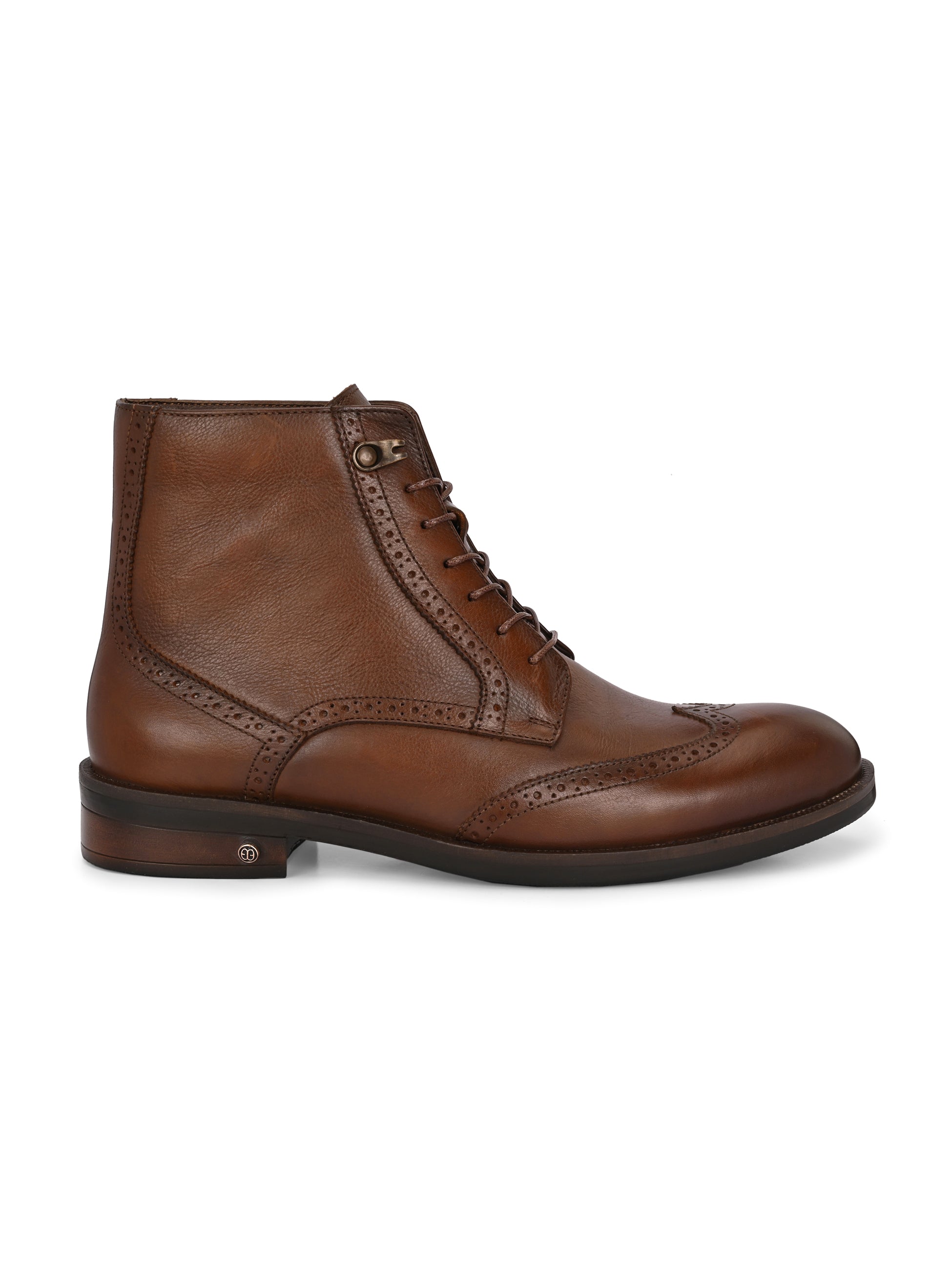Mudtrail Lace-Up High Ankle Boots by Aspeerio