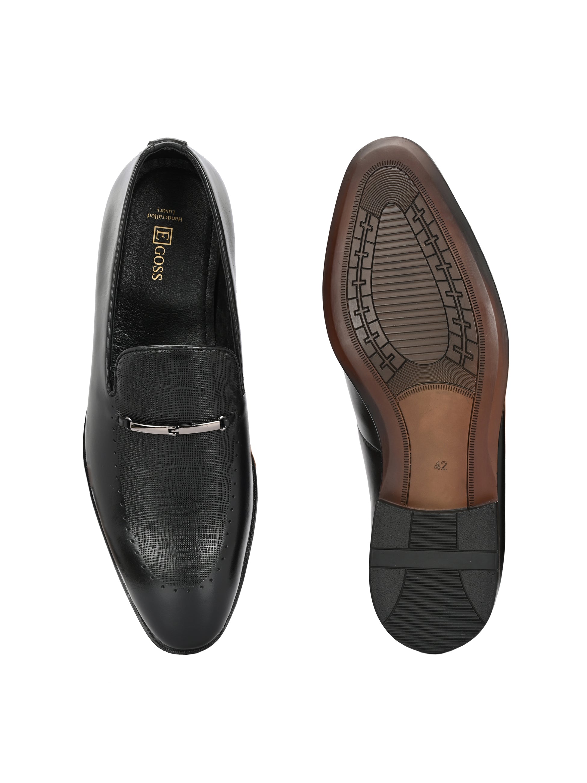 Egoss Formal Buckled Loafers For Men