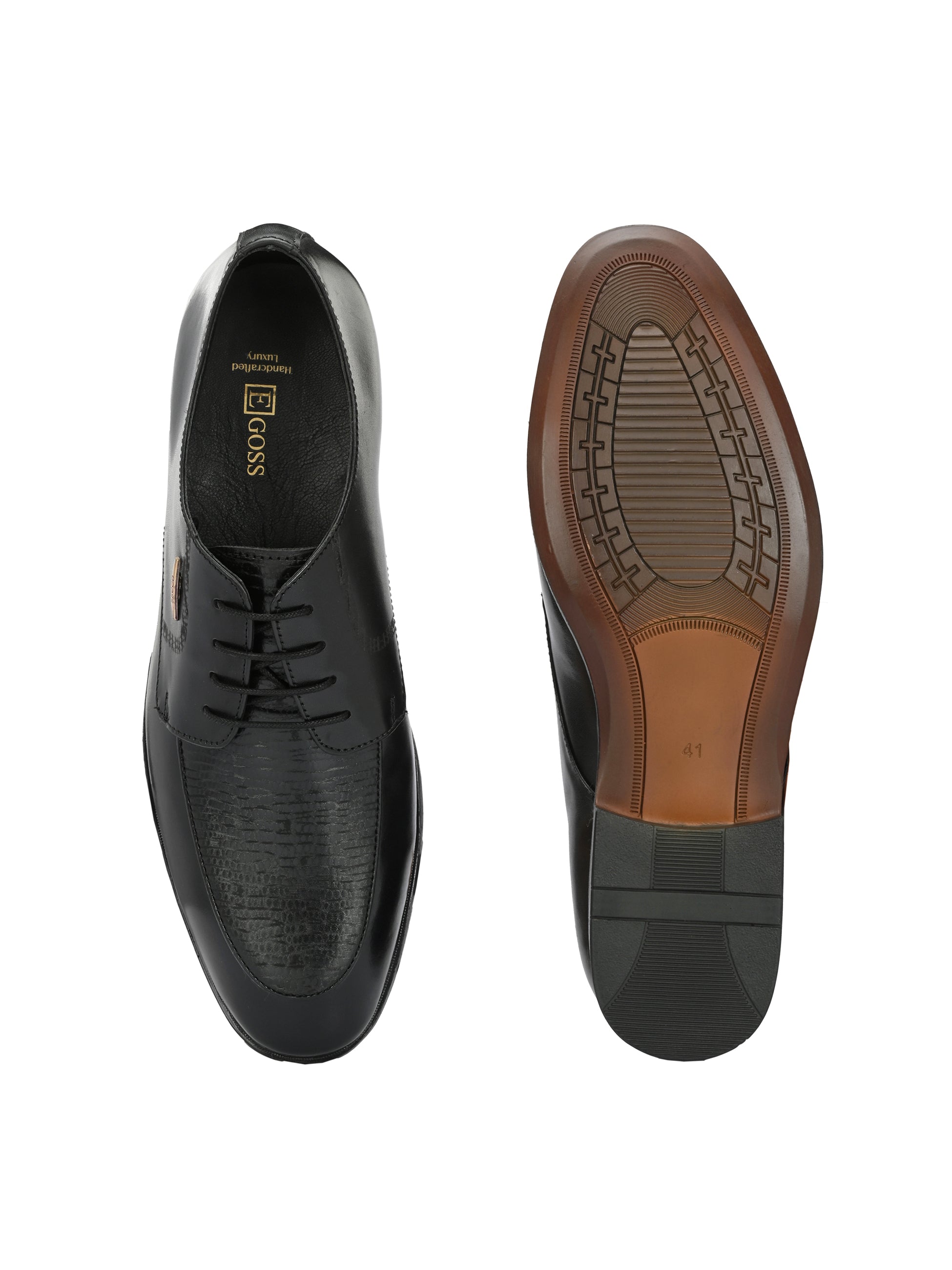 Egoss Formal Lace-Up Shoes For Men