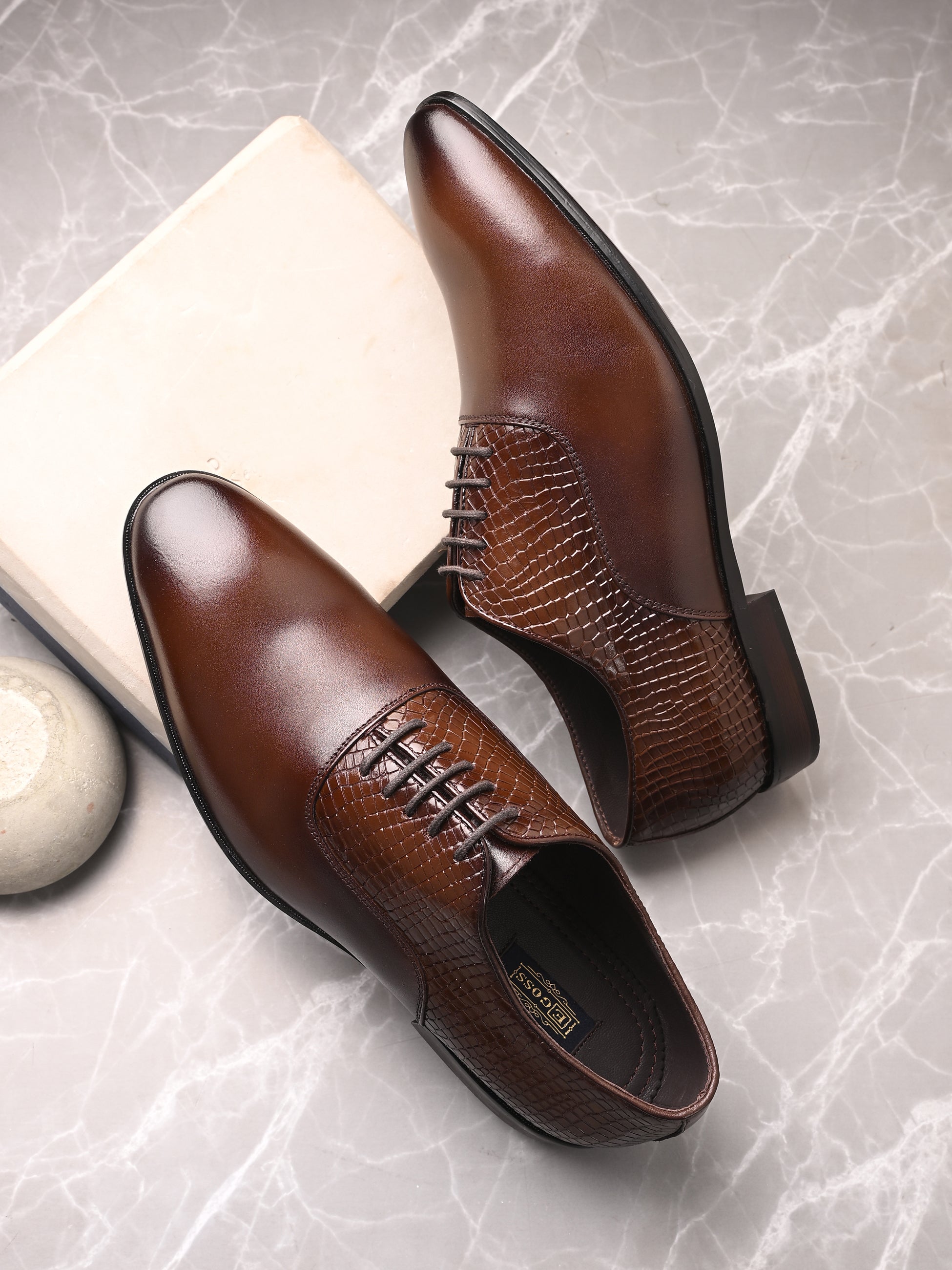Egoss Formal Lace-Up Shoes For Men