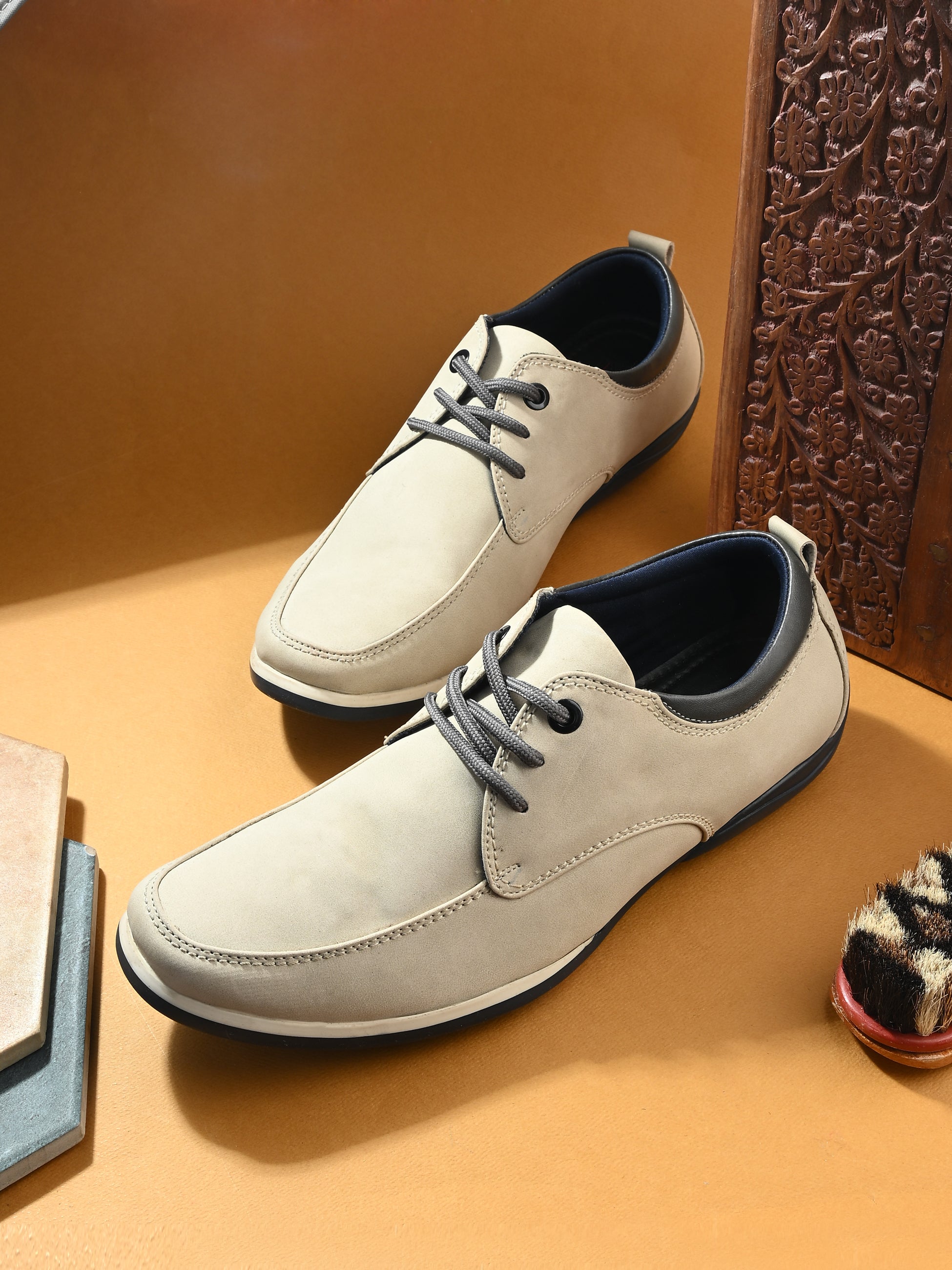 Eclipse Lace-Up Shoes For Men by Aspeerio