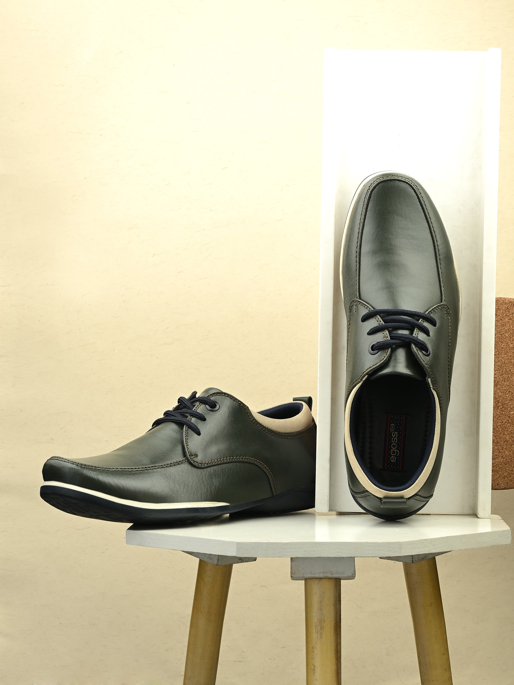 Eclipse Lace-Up Shoes For Men by Aspeerio