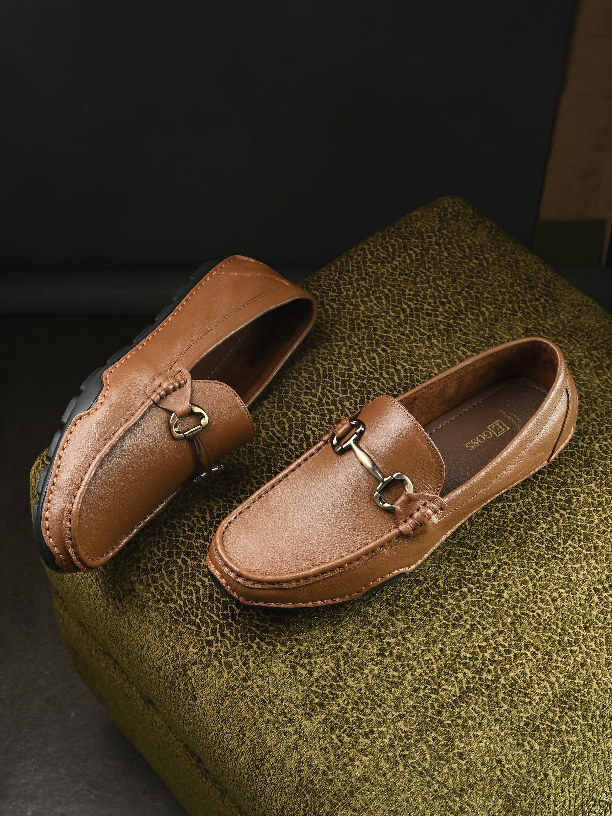 Egoss Casual Leather Loafers For Men