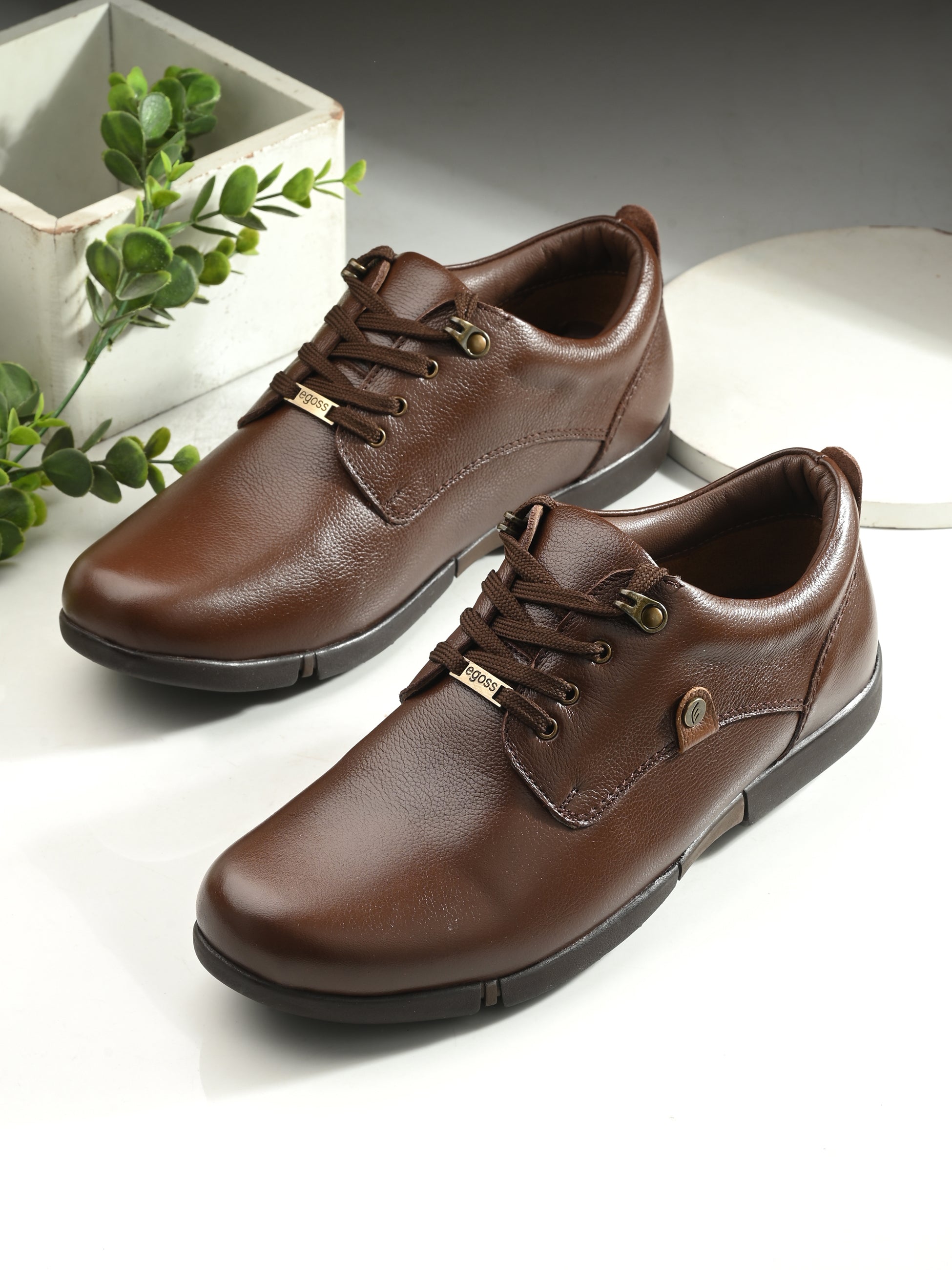 Egoss Casual Lace-Up Shoes For Men