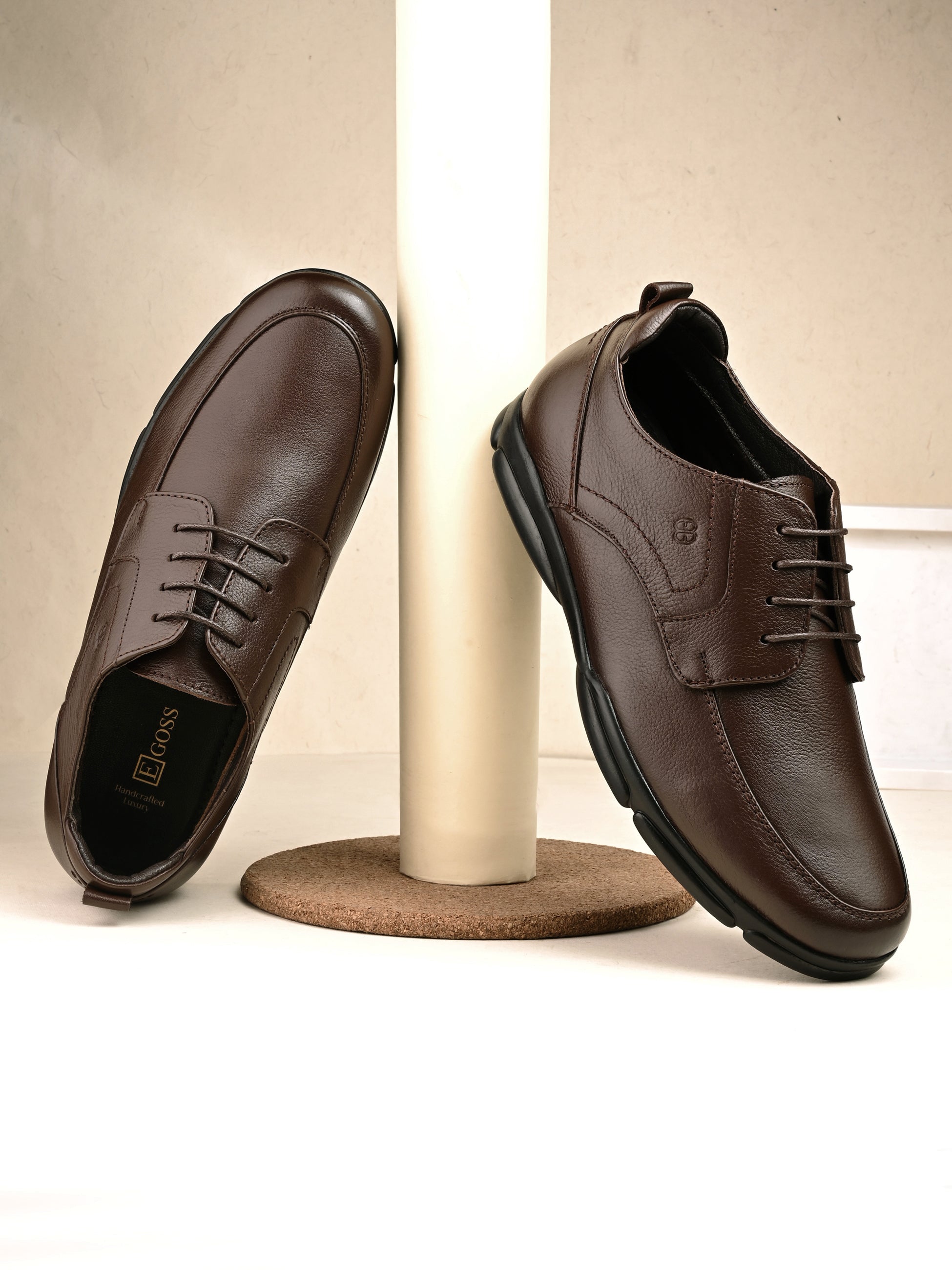 Egoss Casual Lace-Up Shoes For Men