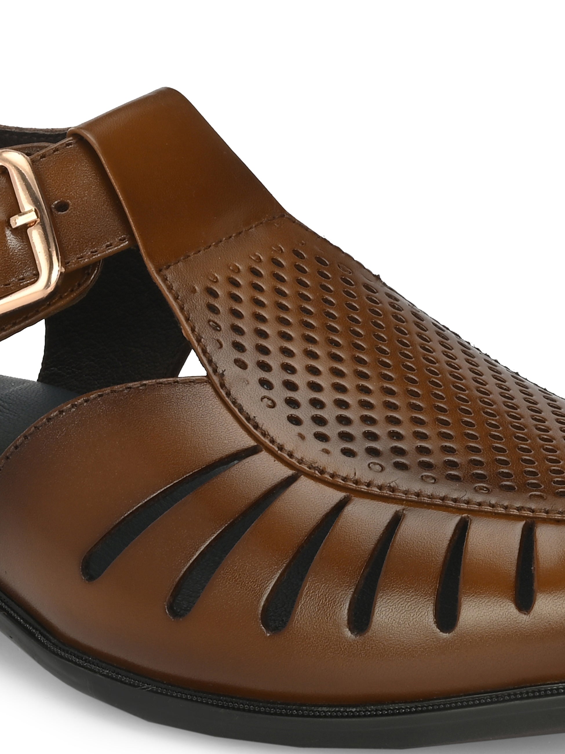 Egoss Gold Peshawari Sandals For Men