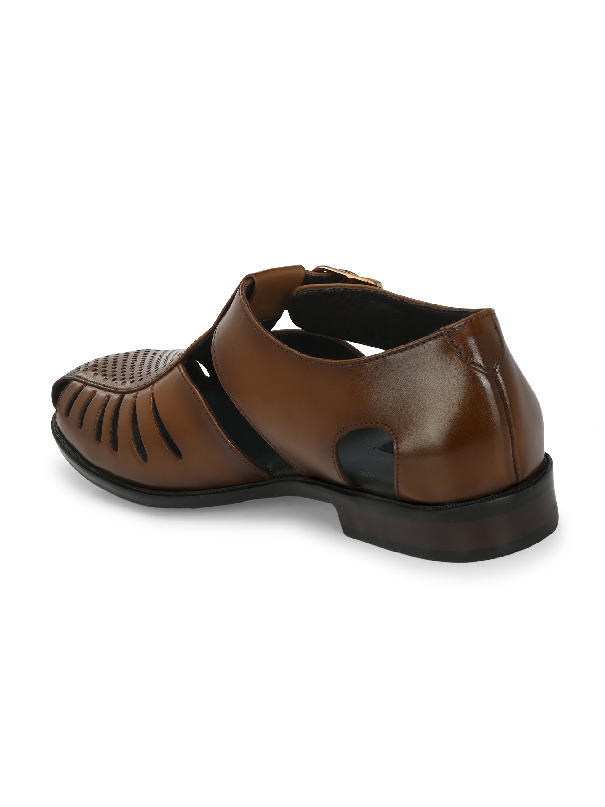 Egoss Gold Peshawari Sandals For Men